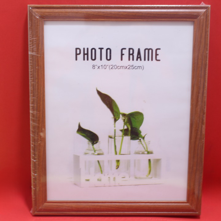 PORTARETRATO  8X10" EN MARCO DE MADERA