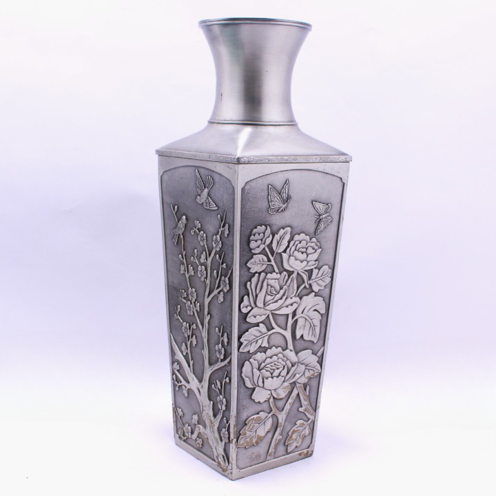 Miniatura 3 de Jarrón Zamak en Electro plata