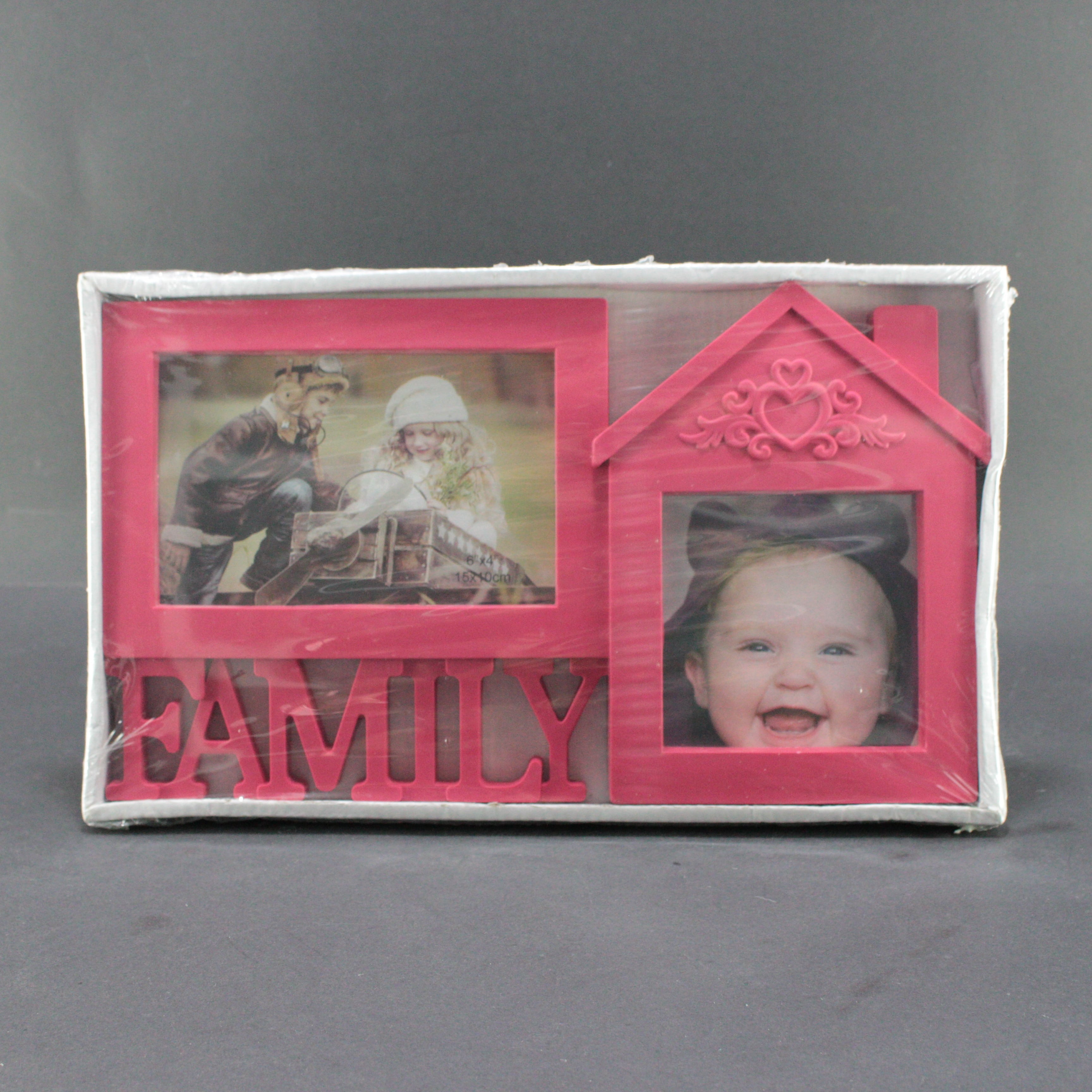 PORTARRETRATO X2 PIEZAS FAMILY COLORES