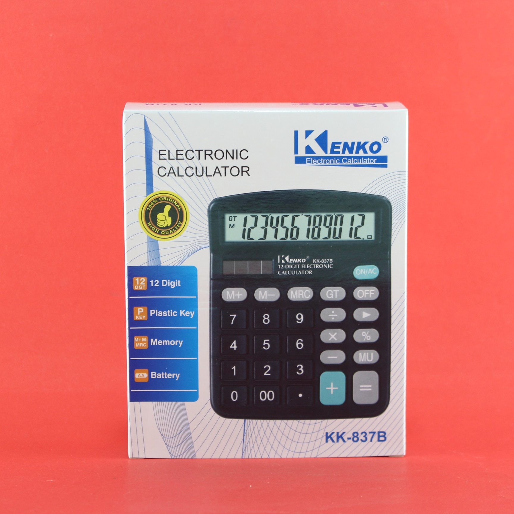 Miniatura 3 de Calculadora Kenko 12 Dígitos