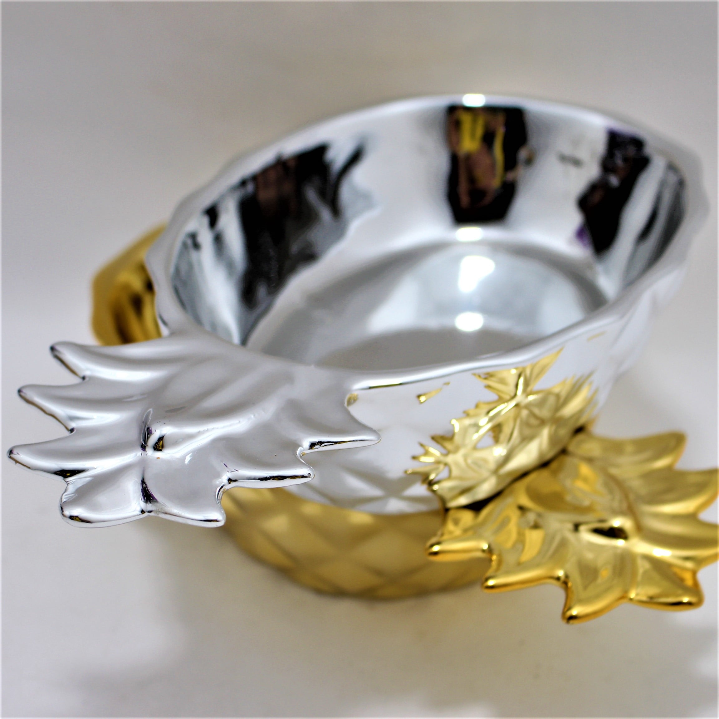 Miniatura 2 de FRUTERA EN FORMA DE PIÑA DECORATIVA