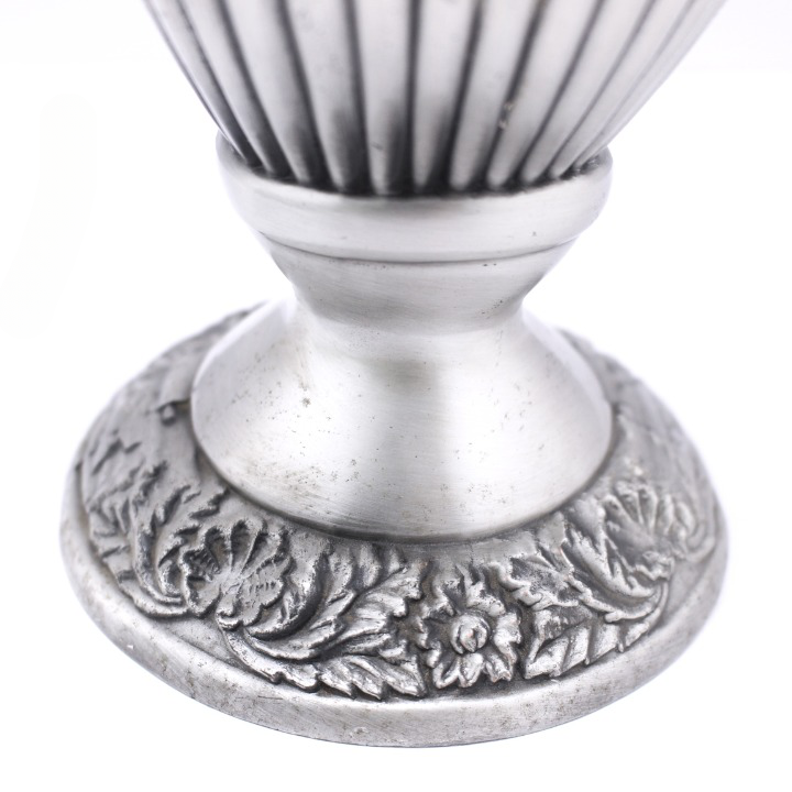 Jarra Decorativa en Electro Plata Ovala