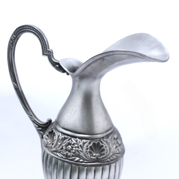 Miniatura 4 de Jarra Decorativa en Electro Plata Ovala