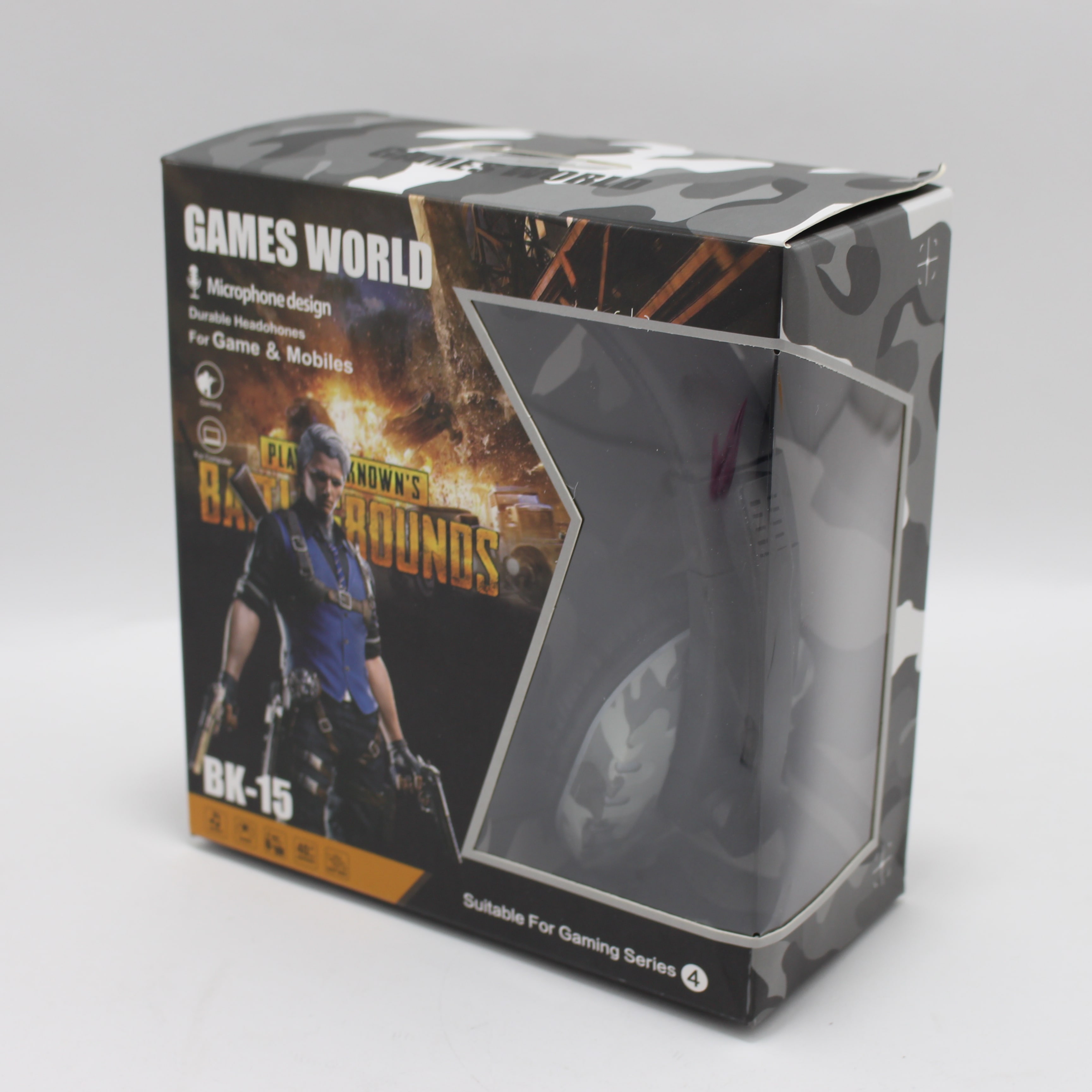 Miniatura 3 de Diadema Gamer camuflada