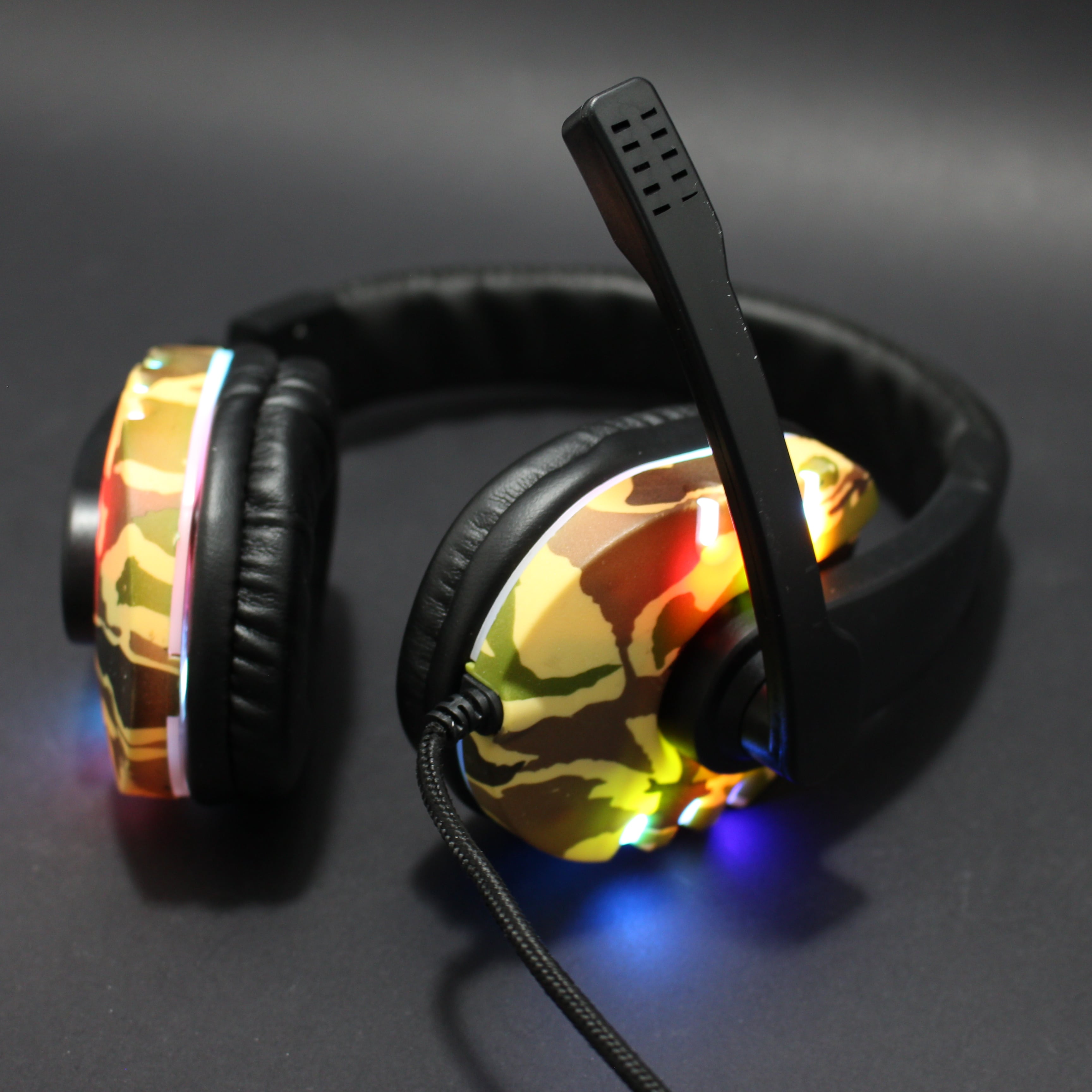 Miniatura 5 de Diadema Gamer camuflada