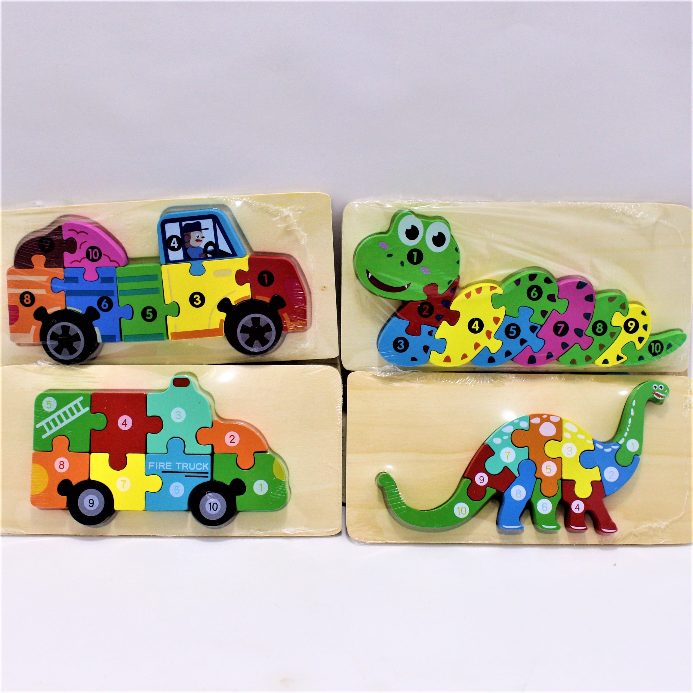 Miniatura 3 de Juego encajable en Madera con números