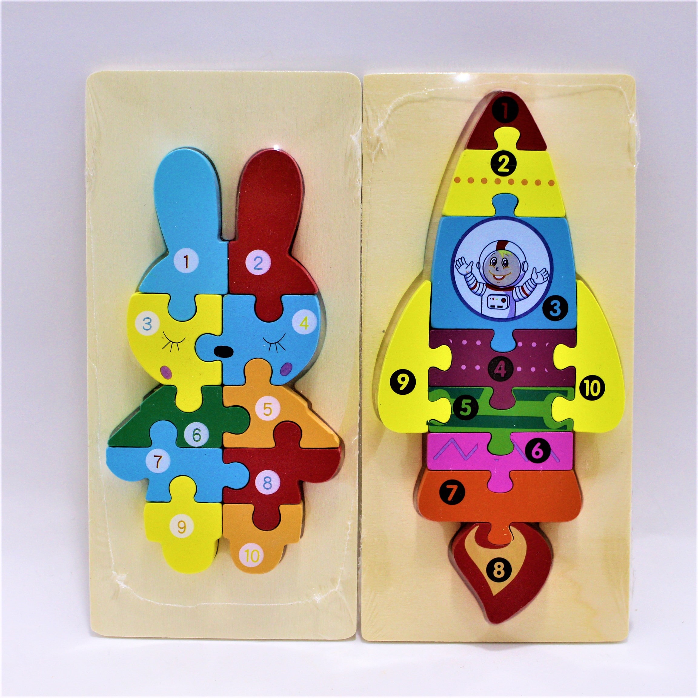 Miniatura 4 de Juego encajable en Madera con números