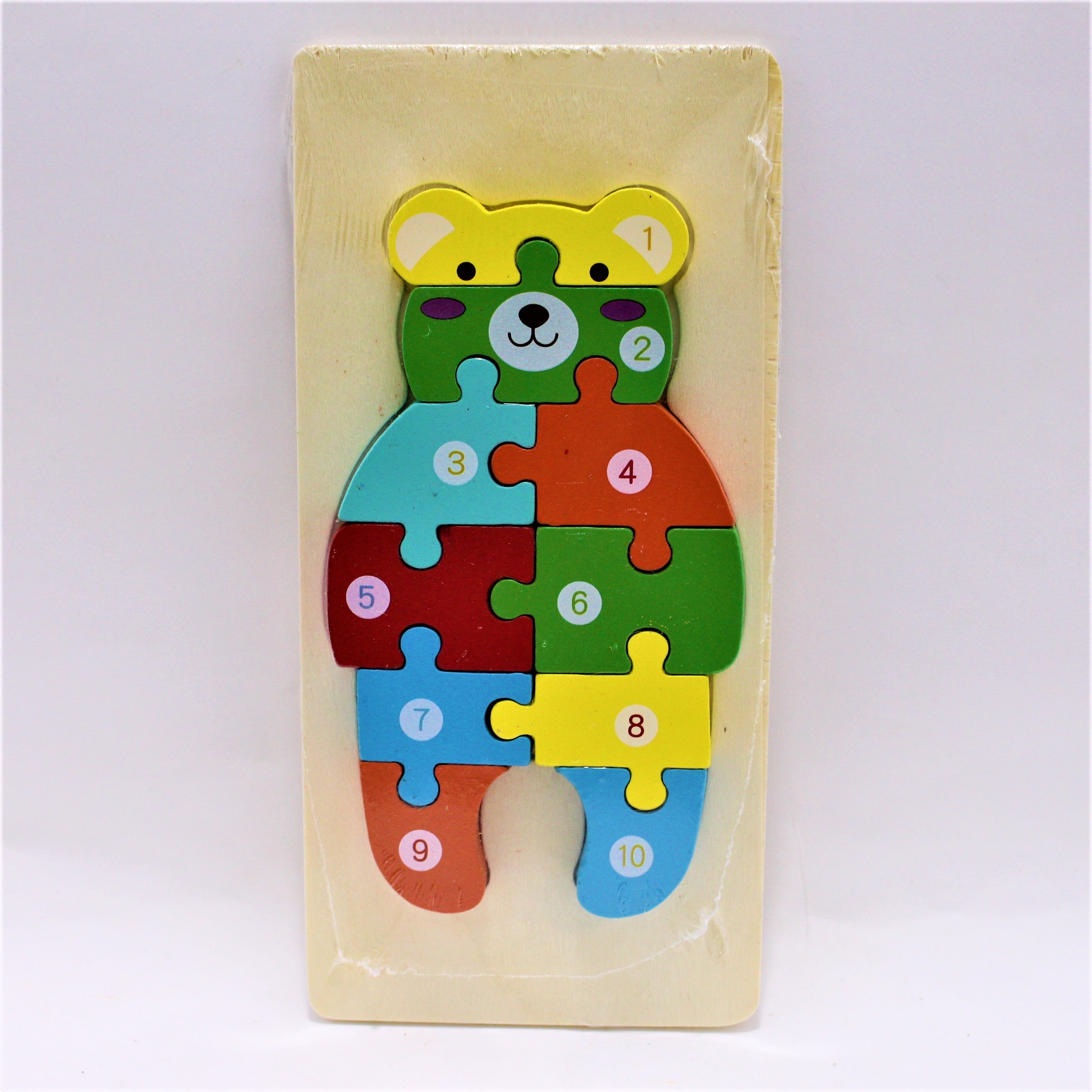 Miniatura 5 de Juego encajable en Madera con números