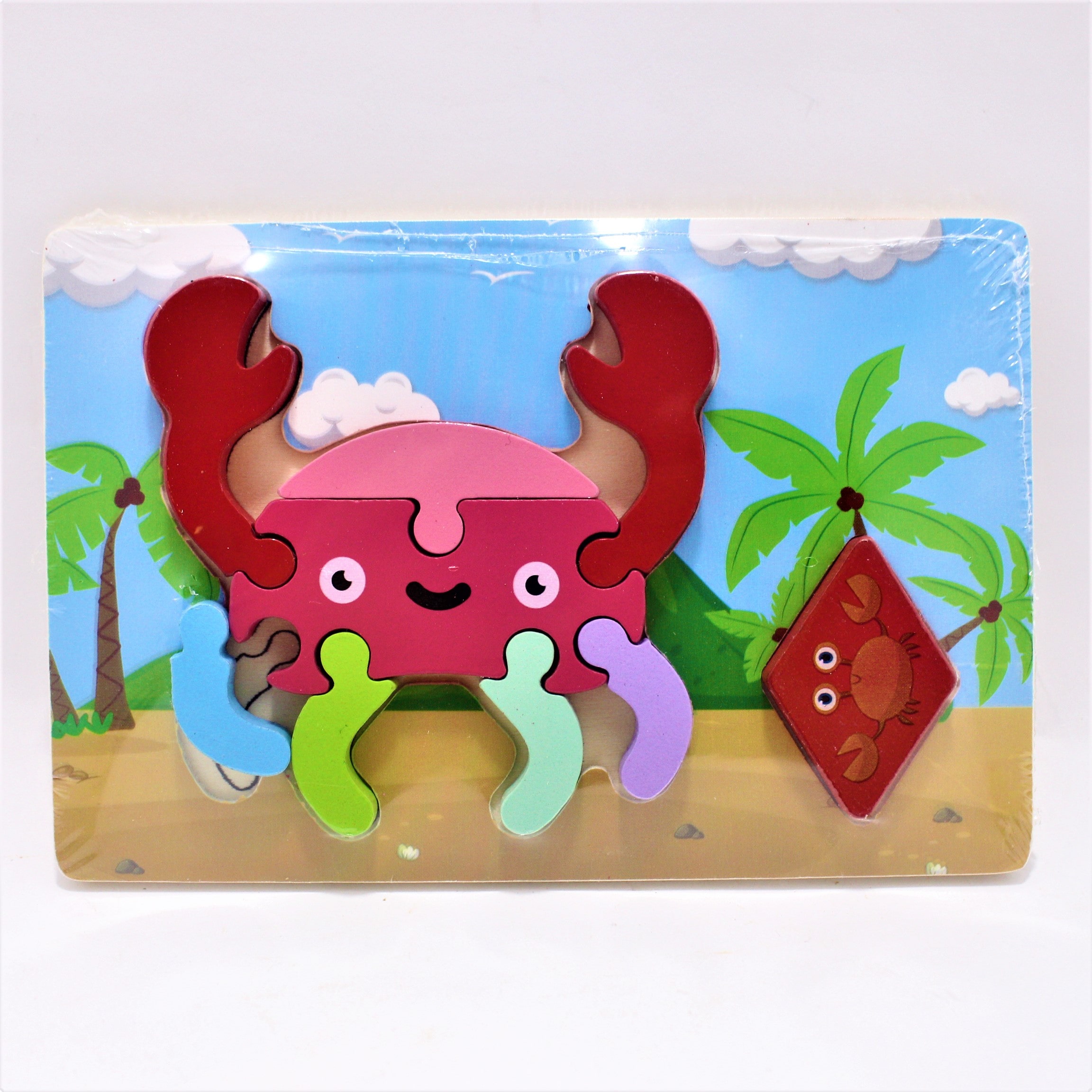 Miniatura 4 de Juego encajable en Madera de animales