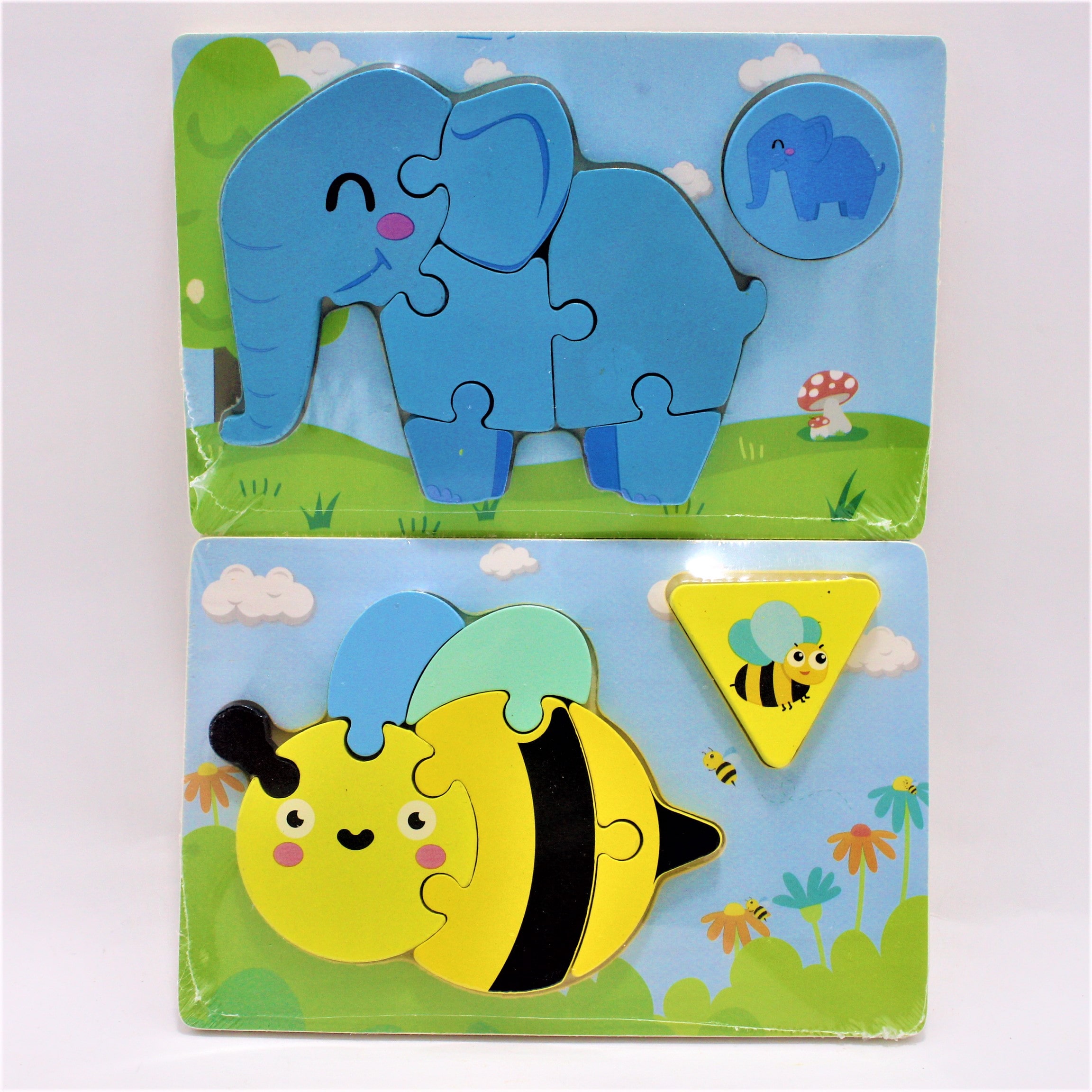 Miniatura 3 de Juego encajable en Madera de animales