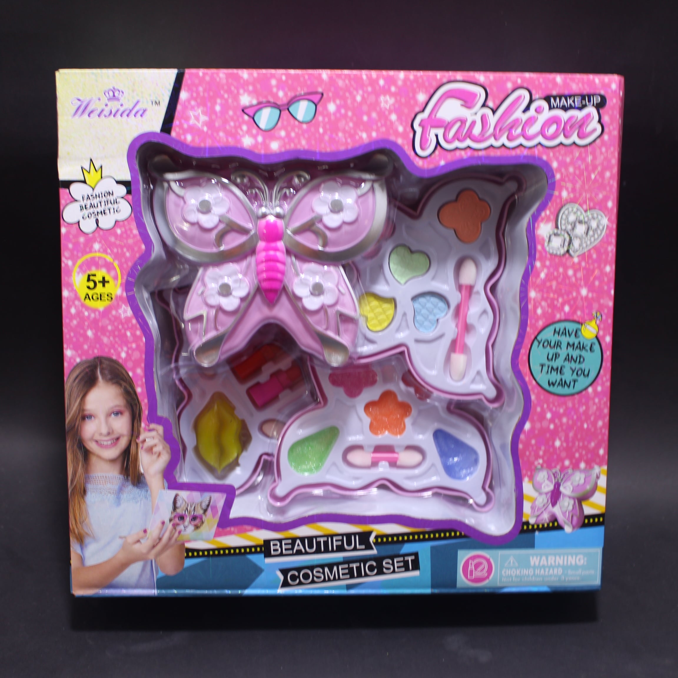 Miniatura 3 de Maquillaje mariposa triple