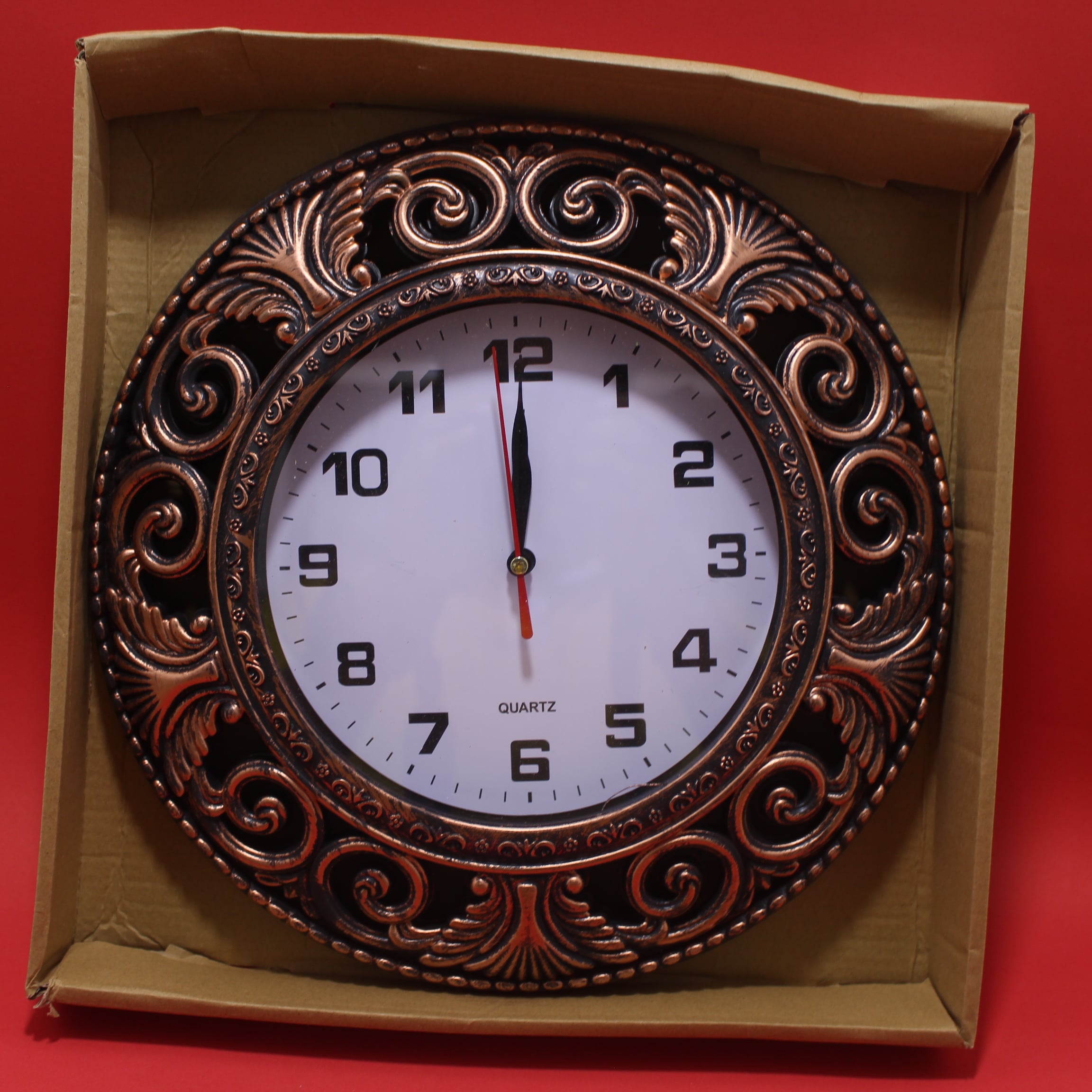 Reloj de pared envejecido 30cm