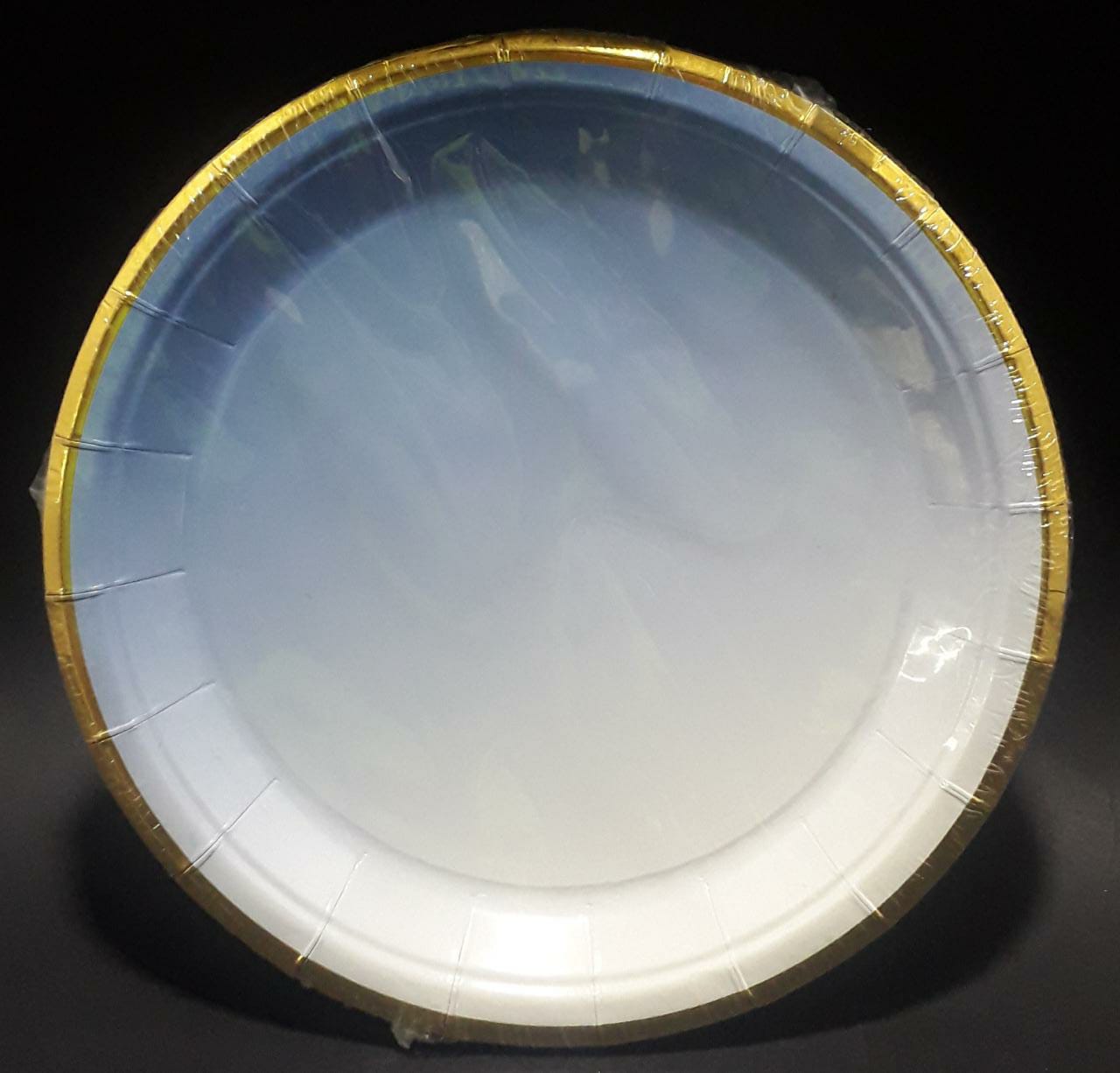 Platos AZUL OSCURO desvanecido 18cm  X