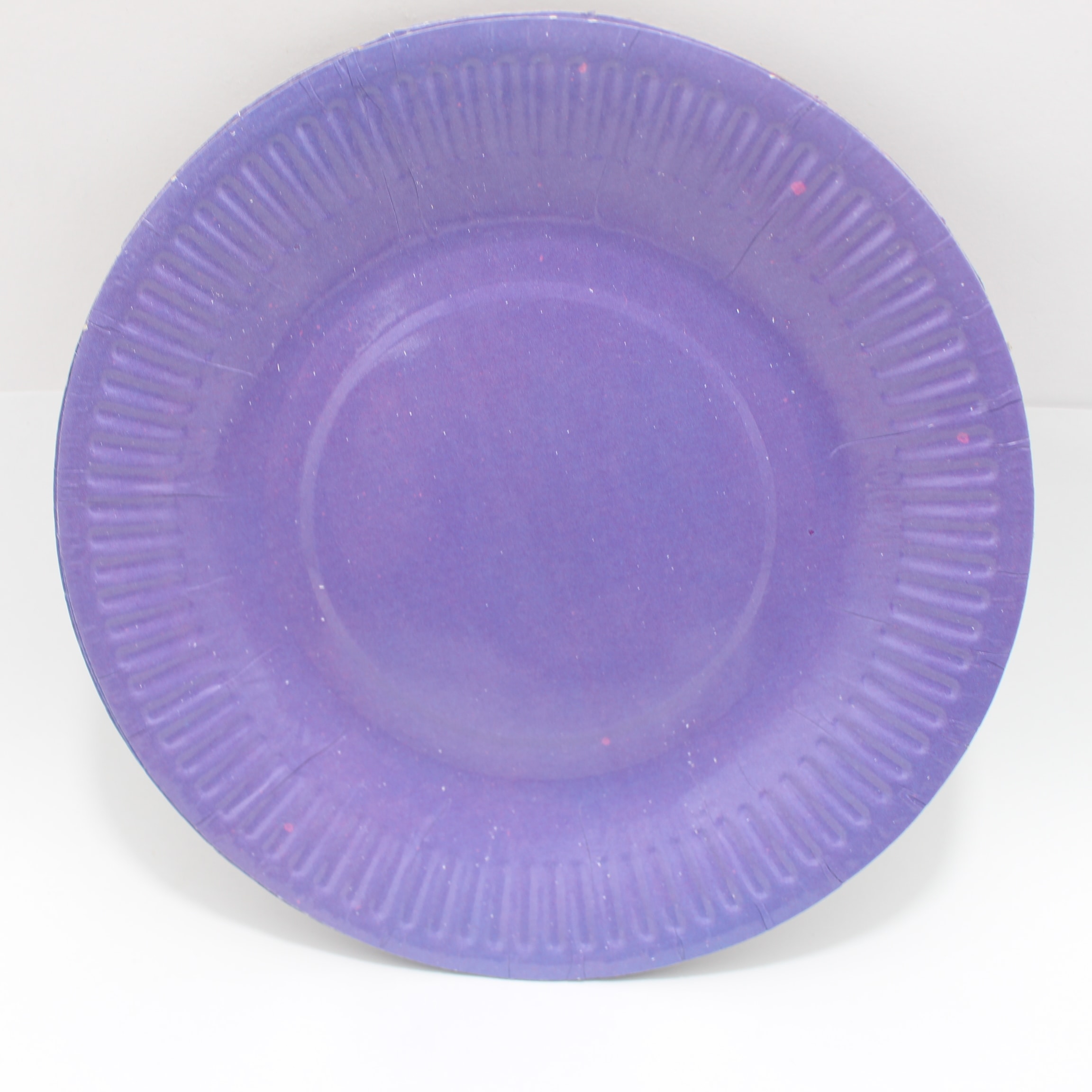 PLATO MORADO  18CM X 10 UNIDADES