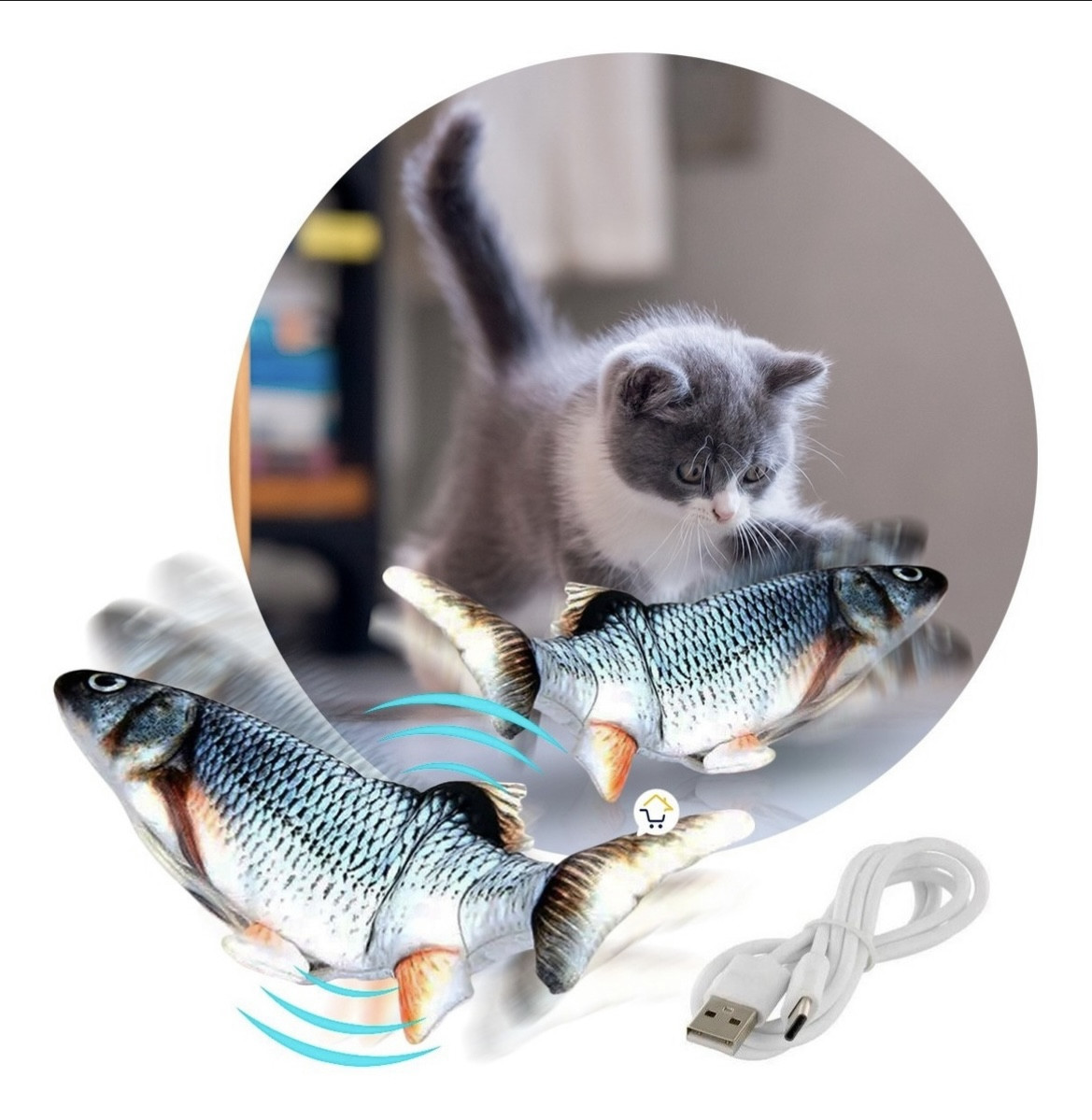 Miniatura 2 de Juguete pez mascota bebes