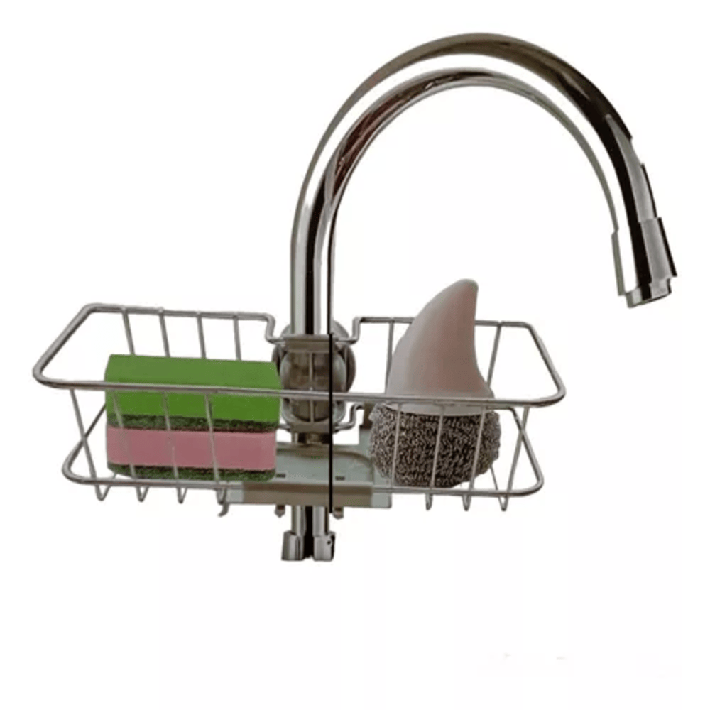 Miniatura 2 de Soporte Doble De Grifo Para Esponjilla