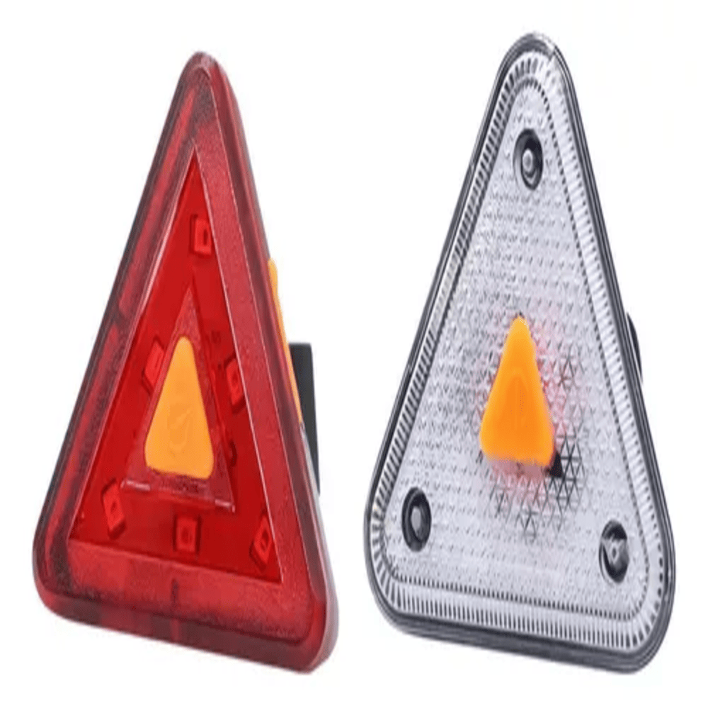 Miniatura 2 de Luz Trasera Triangular Para Bicicleta
