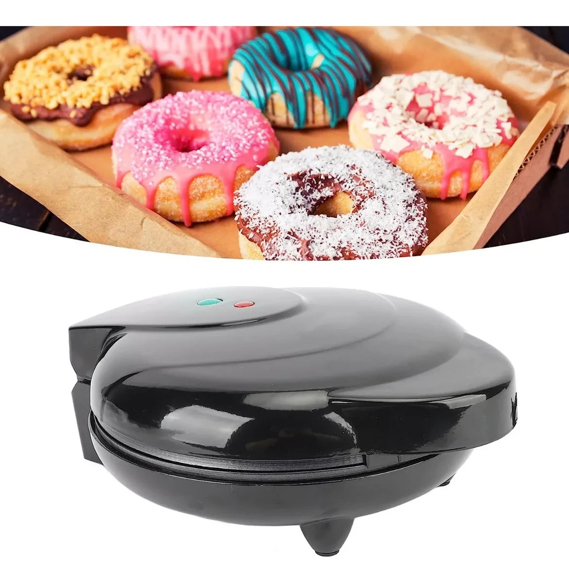 Miniatura 5 de Mini Maquina Hacer Donas Donuts Antiadhe