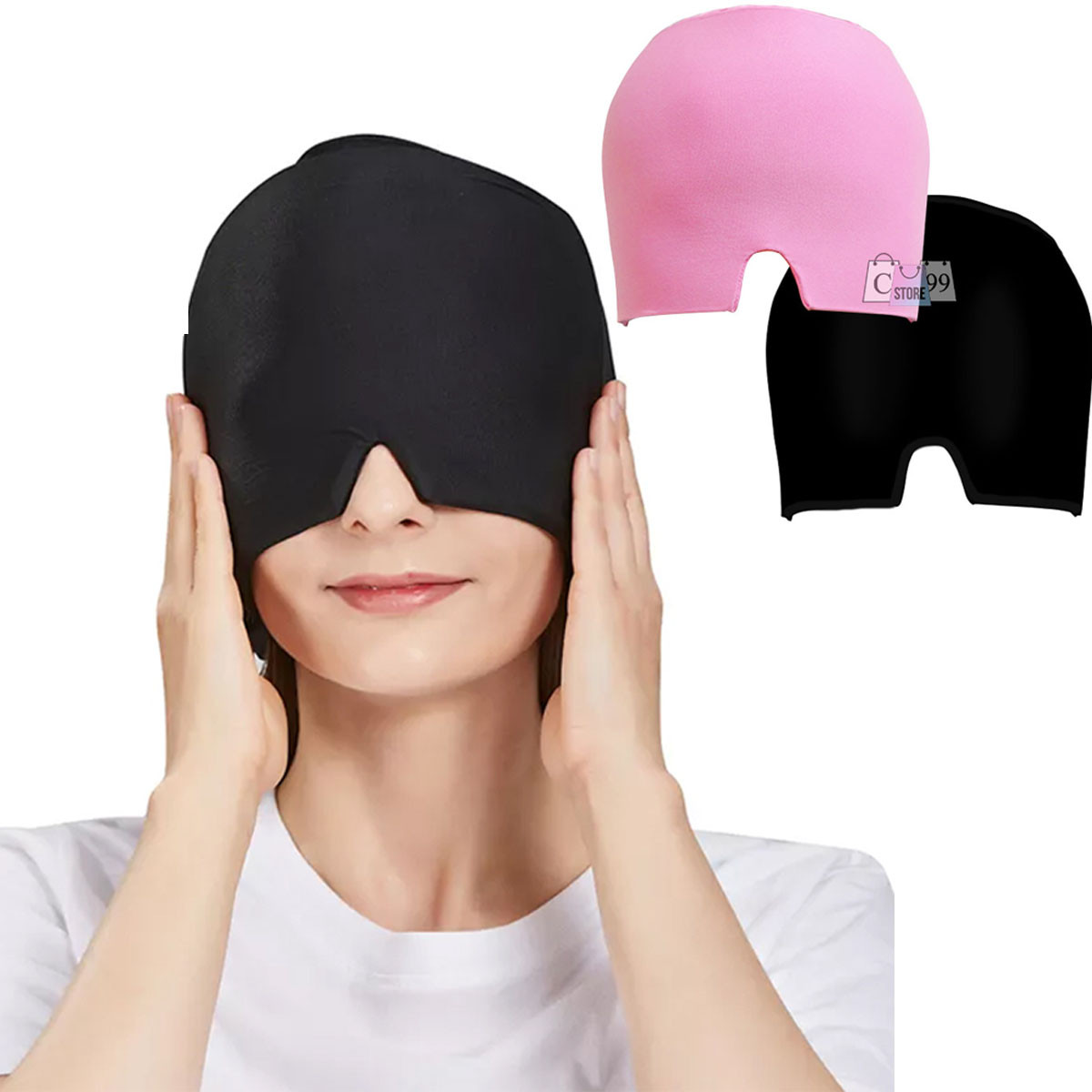 Gorro de gel para dolores de cabeza