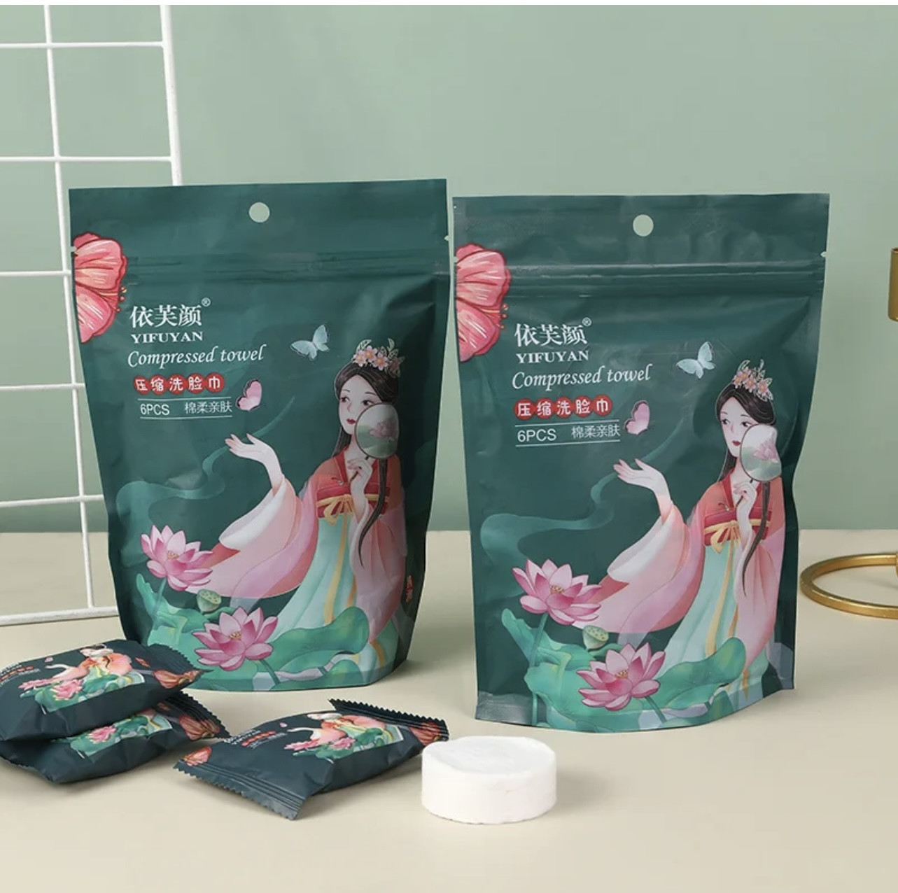 Miniatura 3 de Toalla comprimida desechables faciales