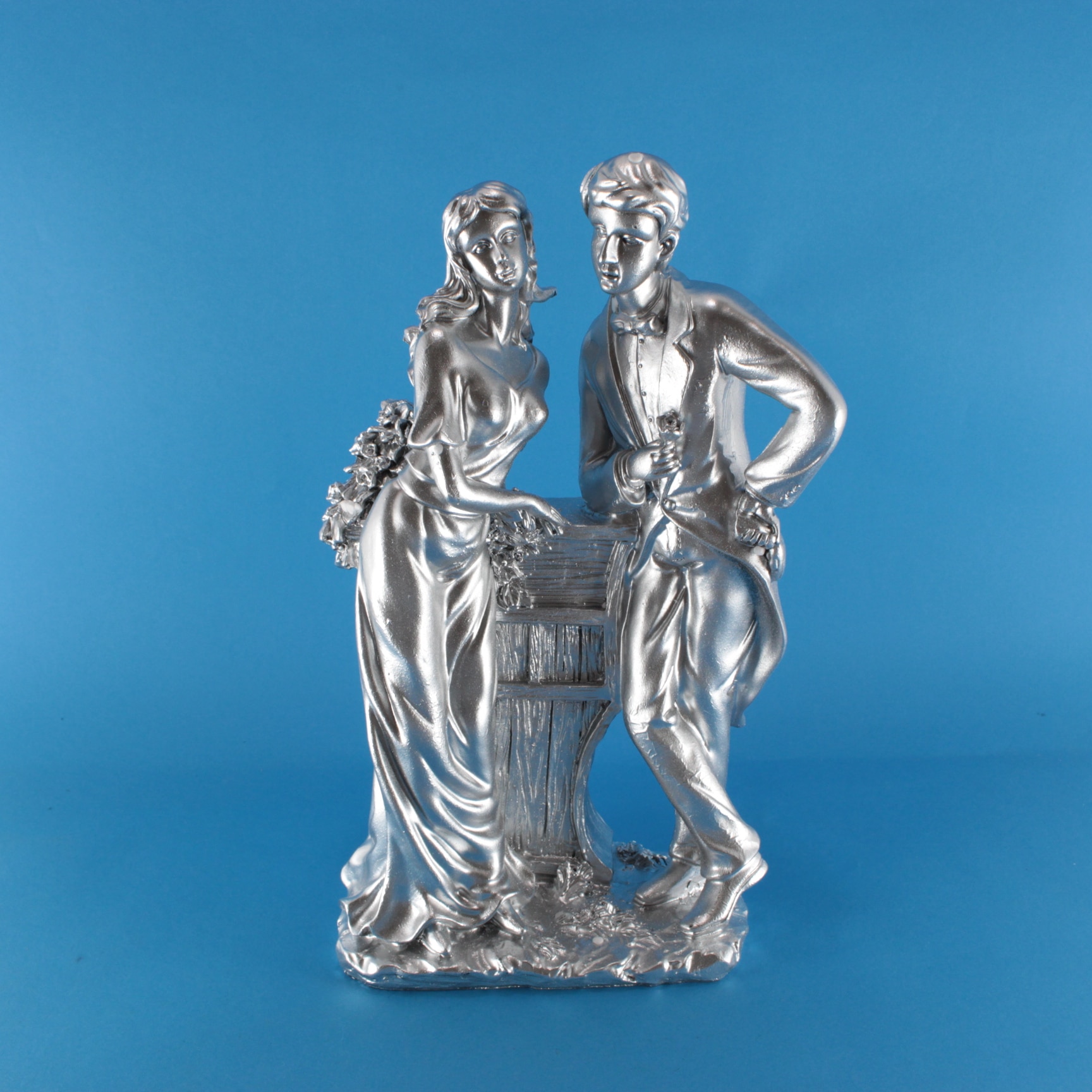 Miniatura 2 de Pareja porcelana decorativa