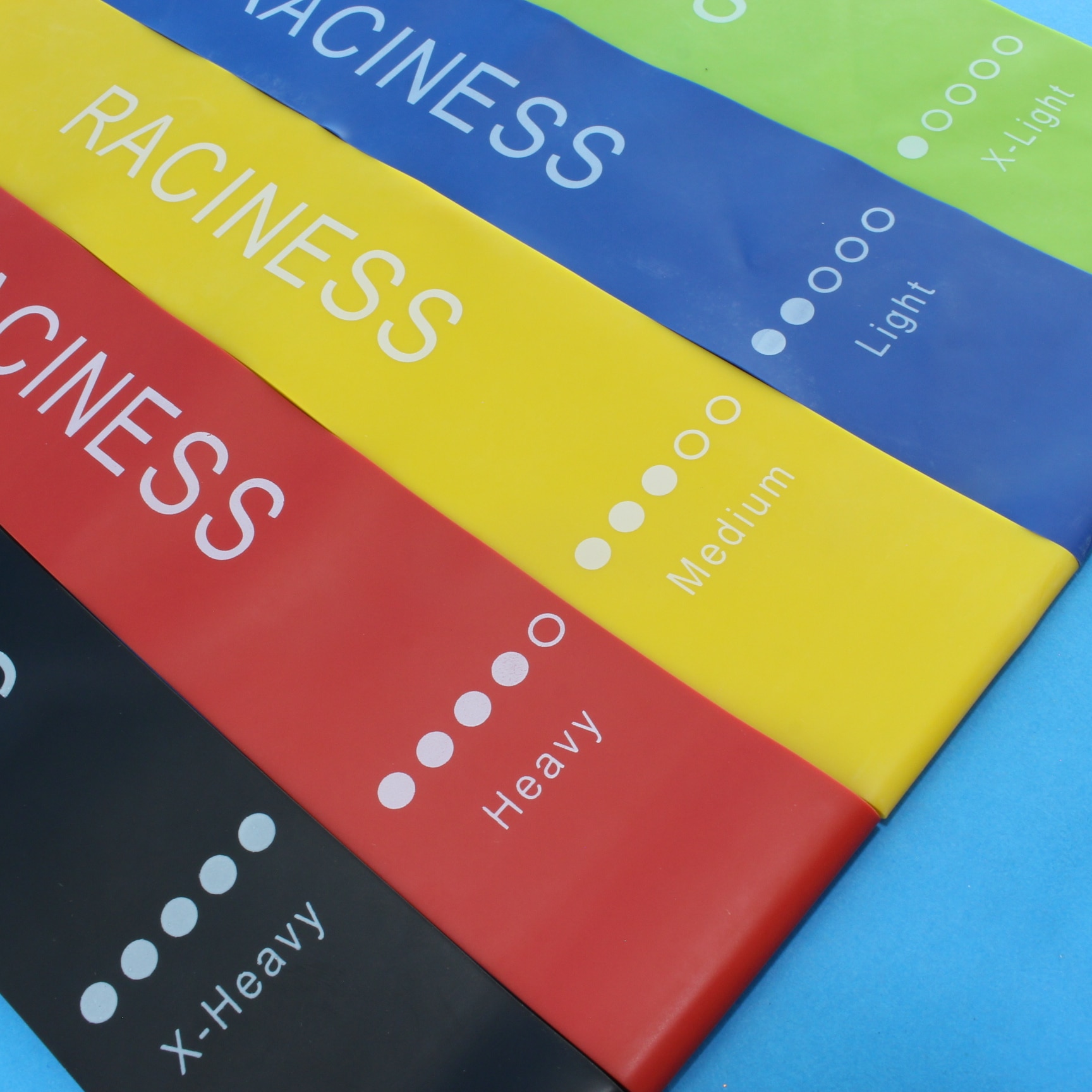 Set de bandas elásticas para ejercicio