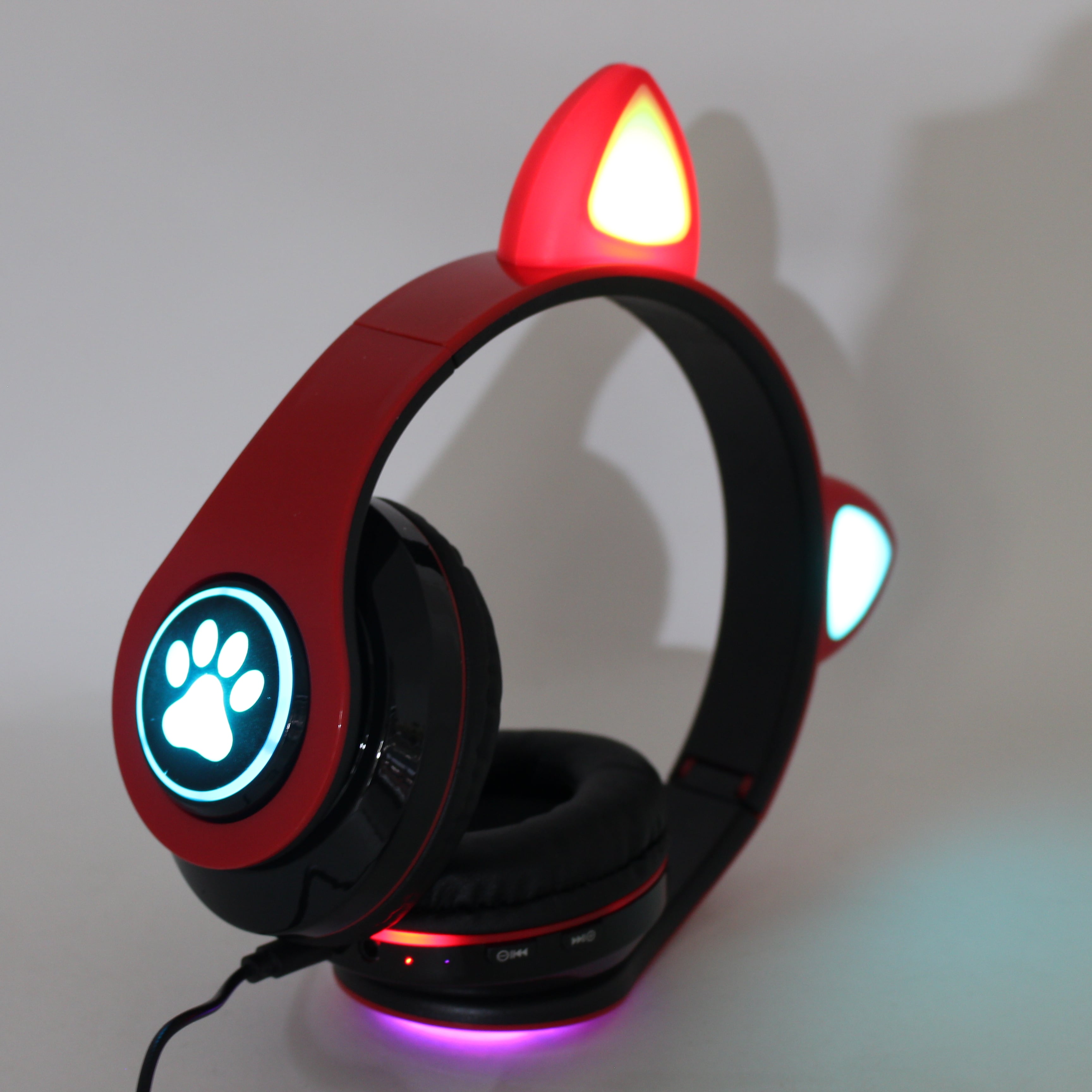 Miniatura 6 de Diadema inalámbrica con orejas y luz