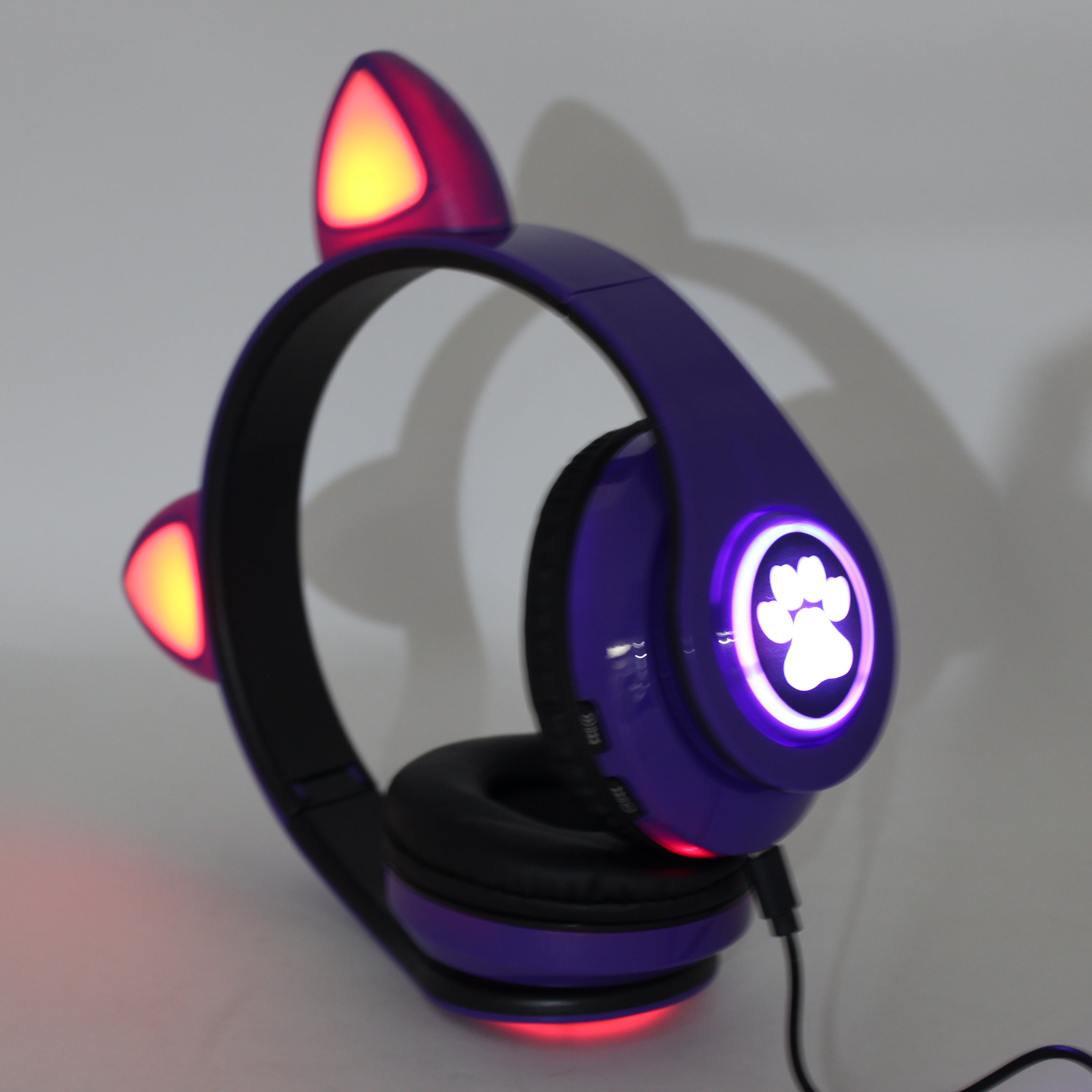 Miniatura 3 de Diadema inalámbrica con orejas y luz