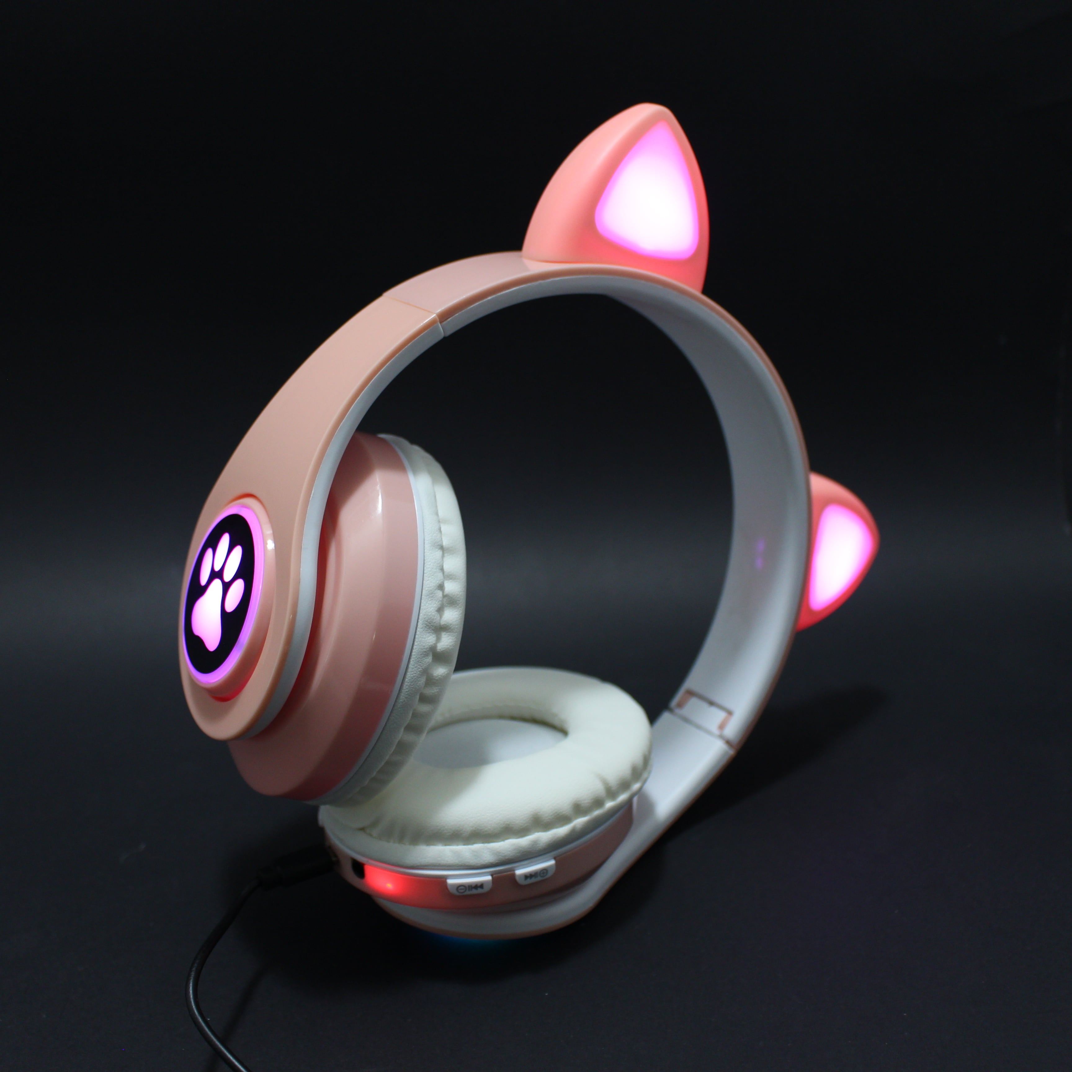 Miniatura 2 de Diadema inalámbrica con orejas y luz