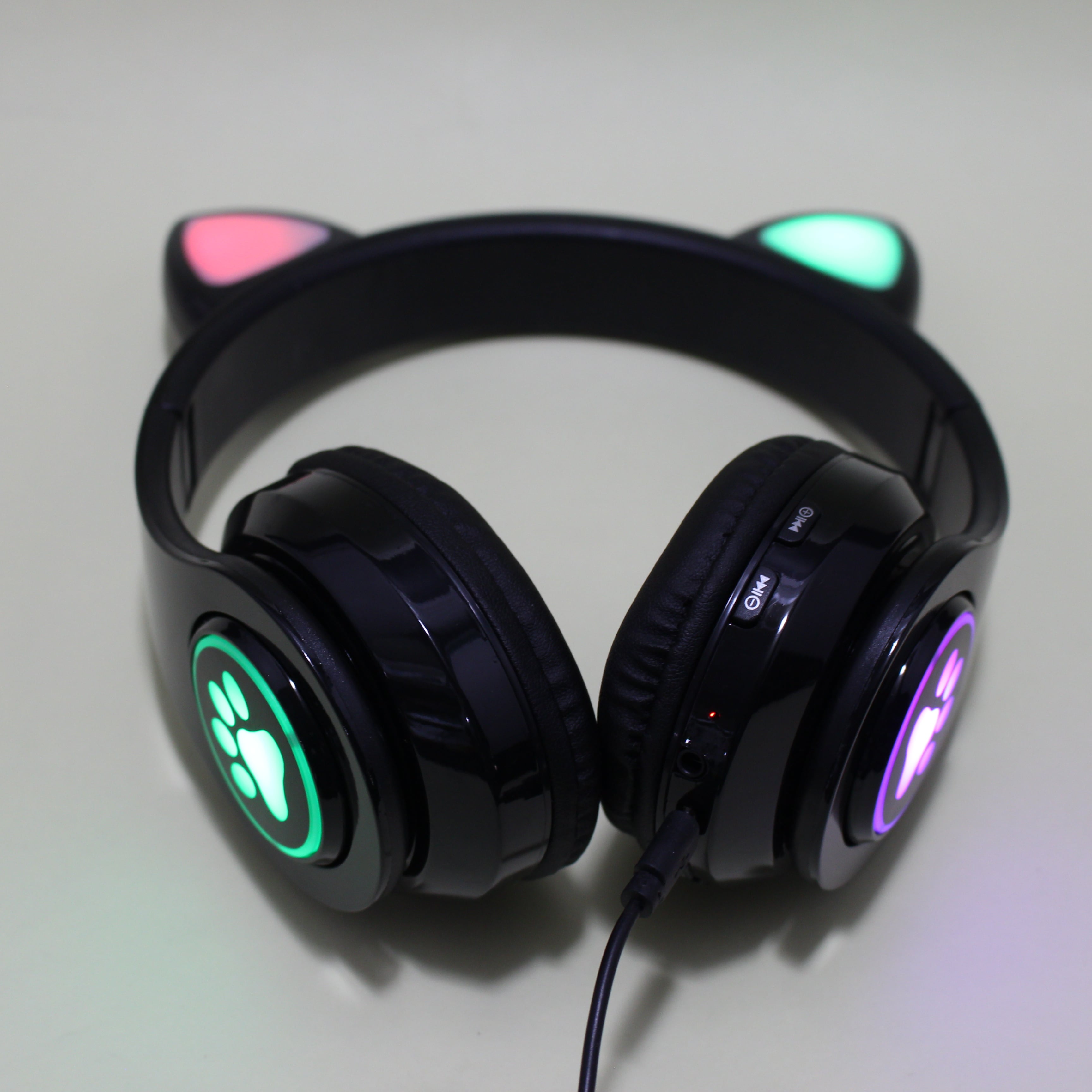 Miniatura 4 de Diadema inalámbrica con orejas y luz