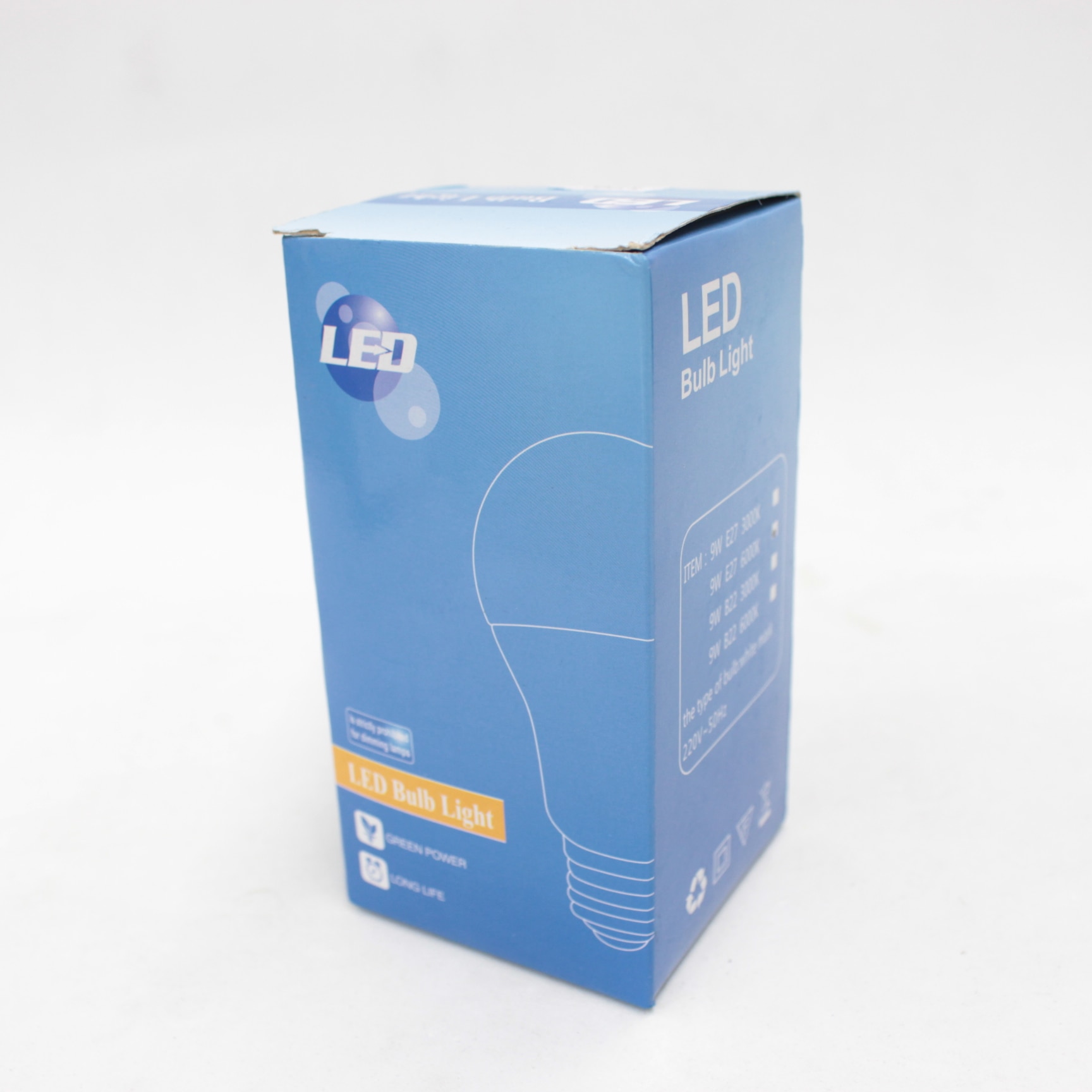 Bombillo led redondo  9W