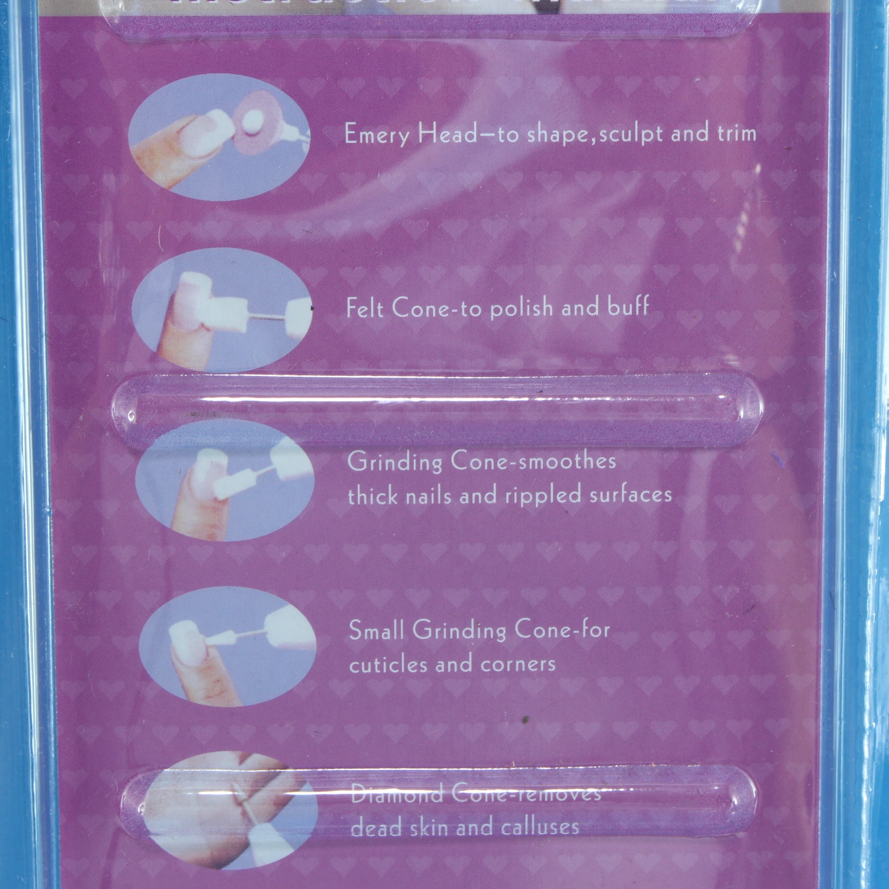 Limador de uñas eléctrico mas cabezales