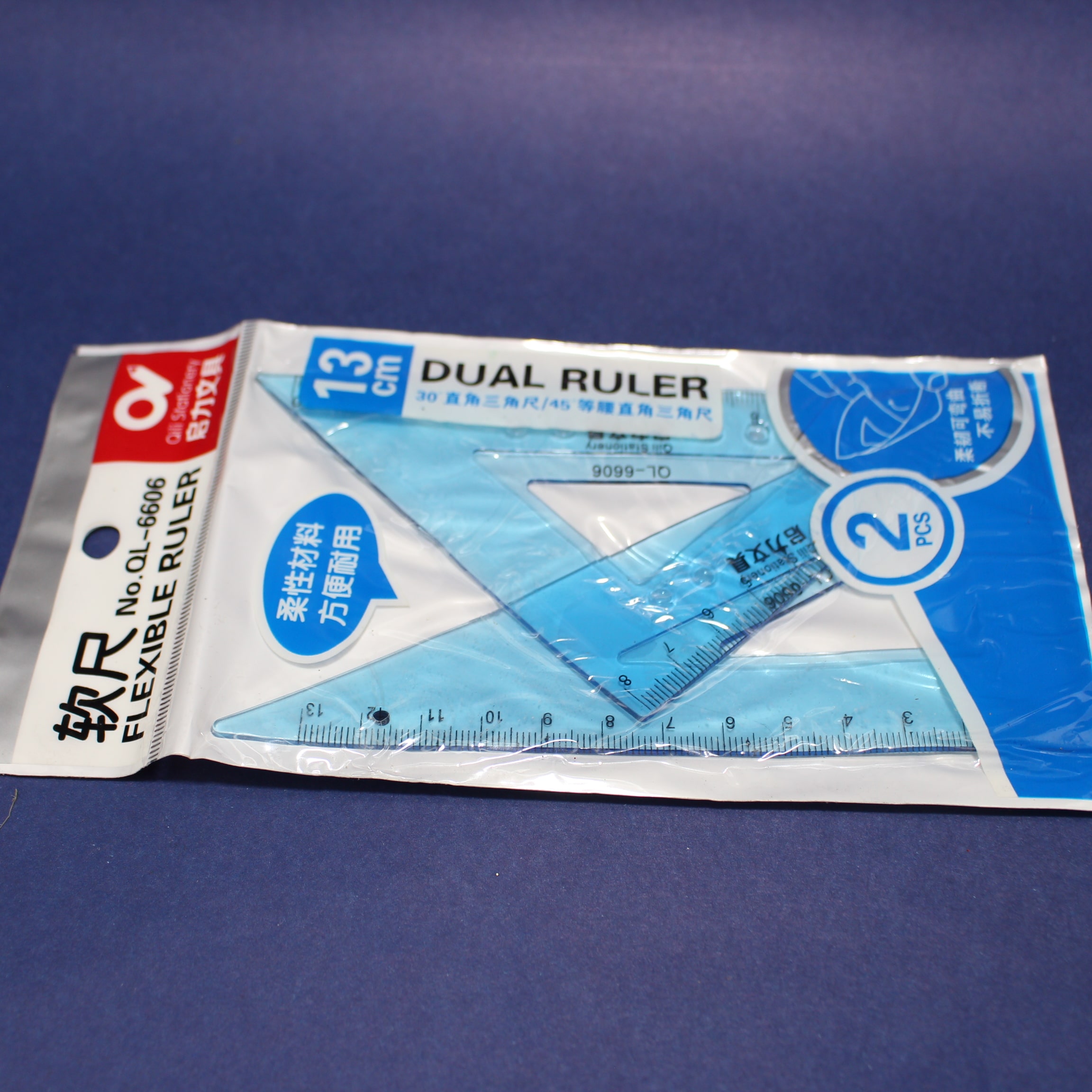 SET ESCUADRAS X 2 PIEZAS COLORES 20*10*