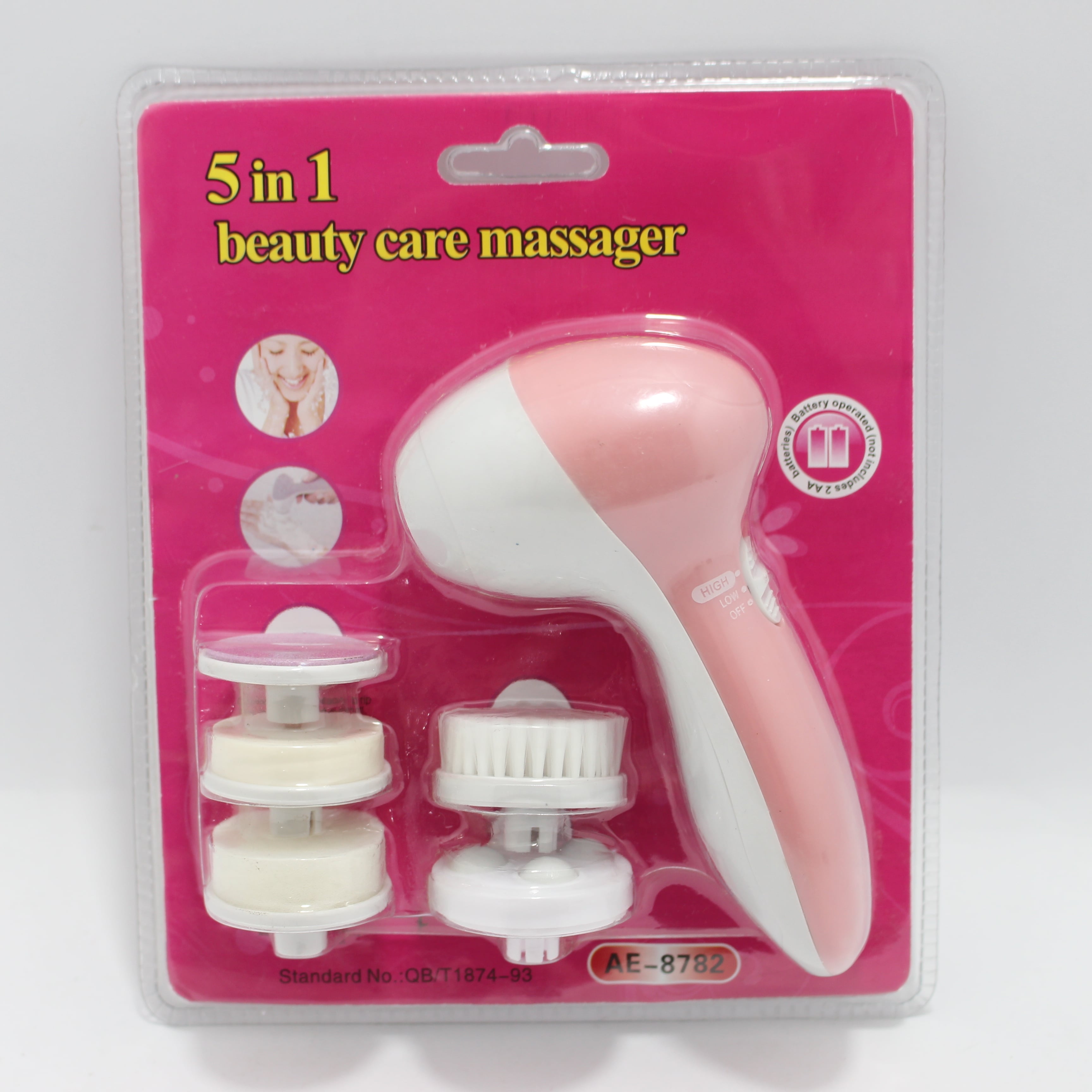 MASAJEADOR  FACIAL + 5 CABEZALES BLISTE