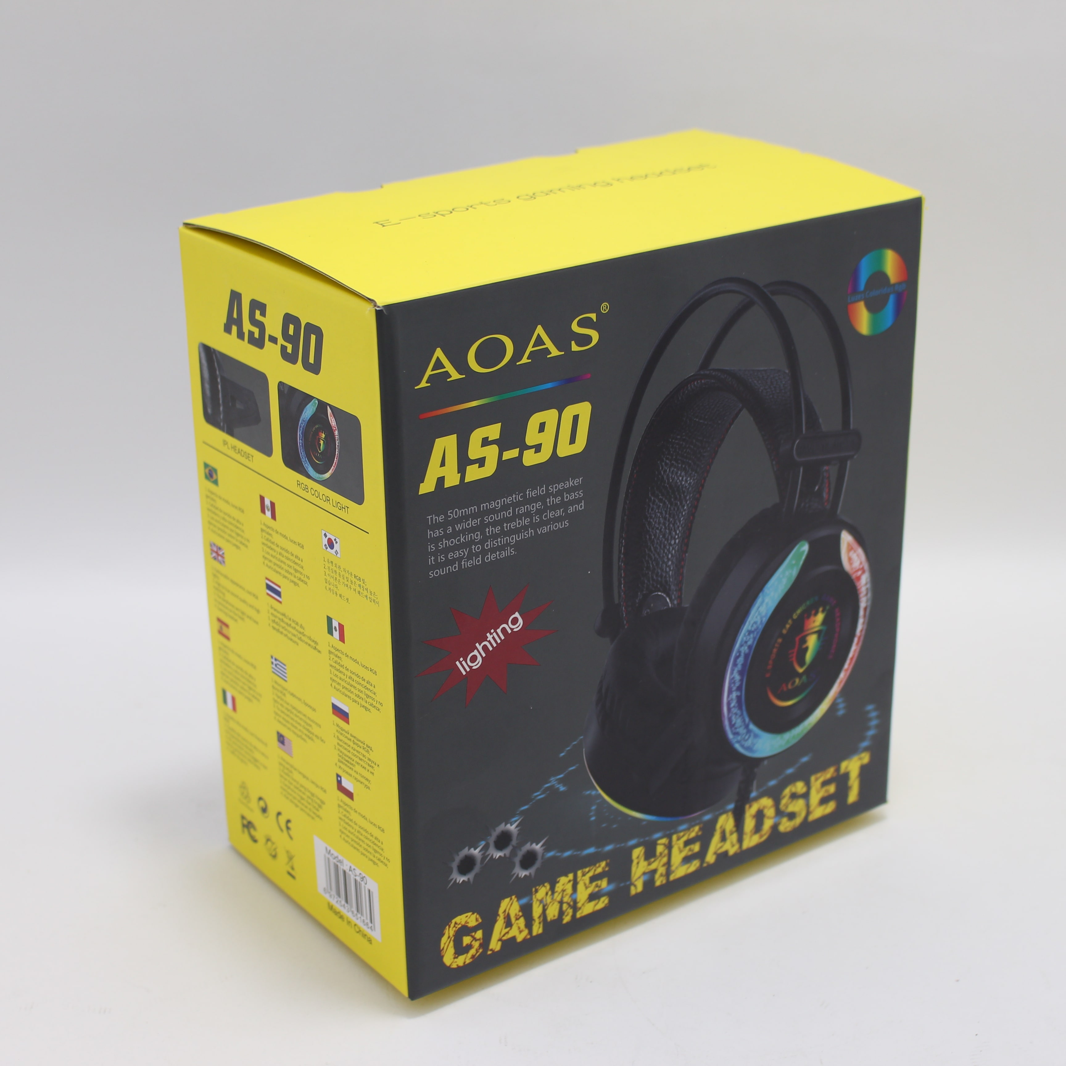 Diadema Gamer con luz