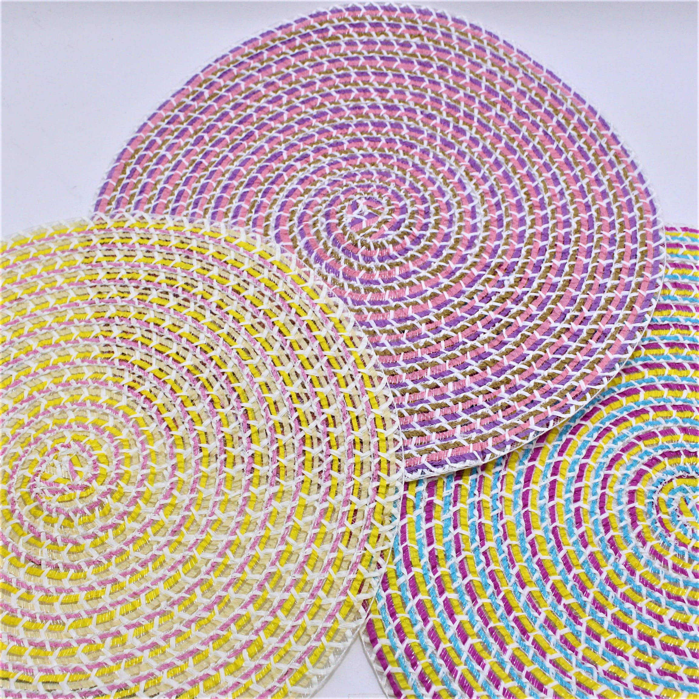 Individual redonde 38cm Bordado