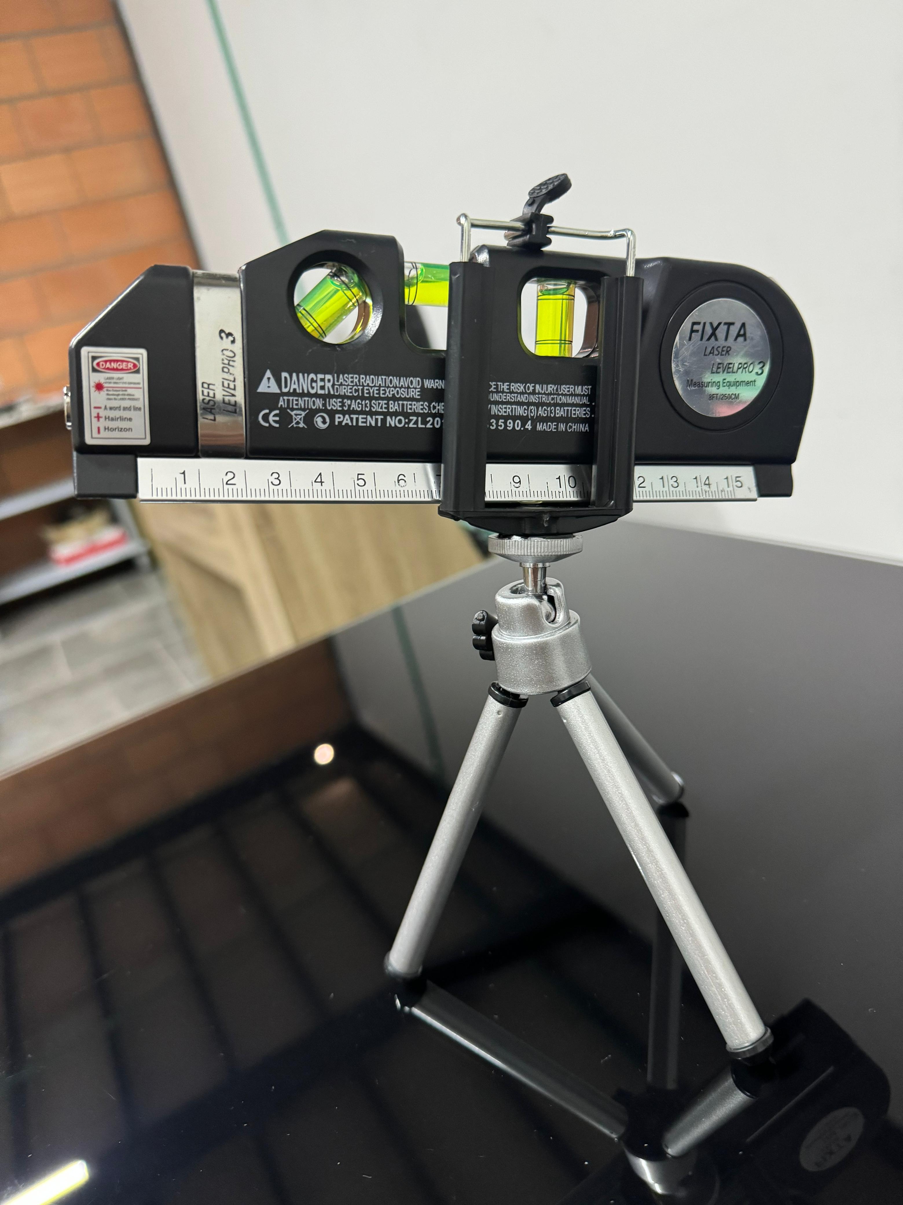 Miniatura 4 de Metro nivel laser con tripode