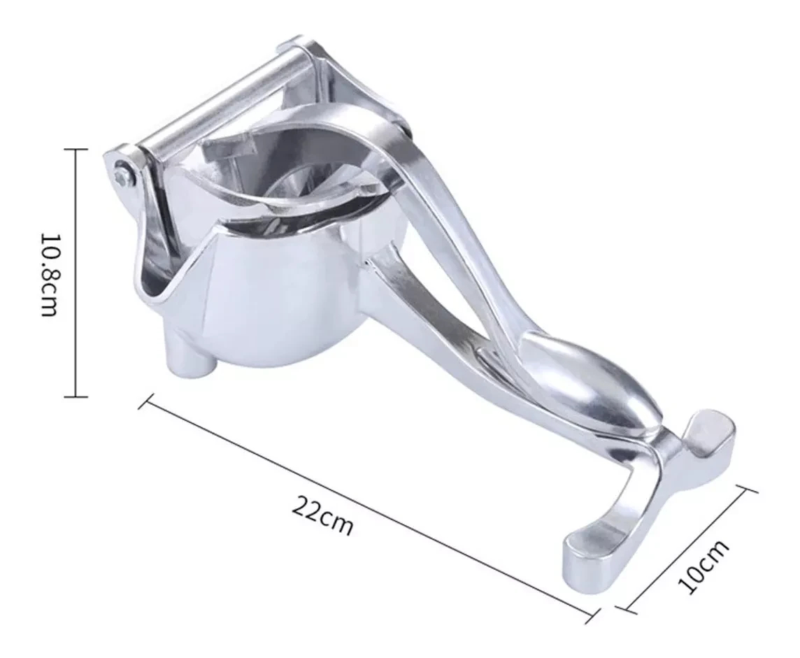 Miniatura 2 de Exprimidor De Frutas Manual En Aluminio