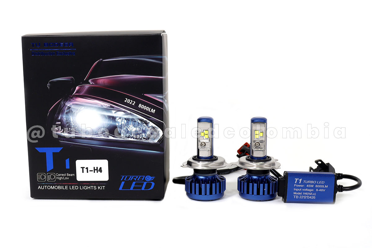 BOMBILLOS TURBO LED POR PARES