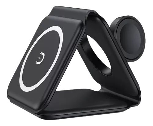 CARGADOR INALAMBRICO 3 EN 1 PLEGABLE