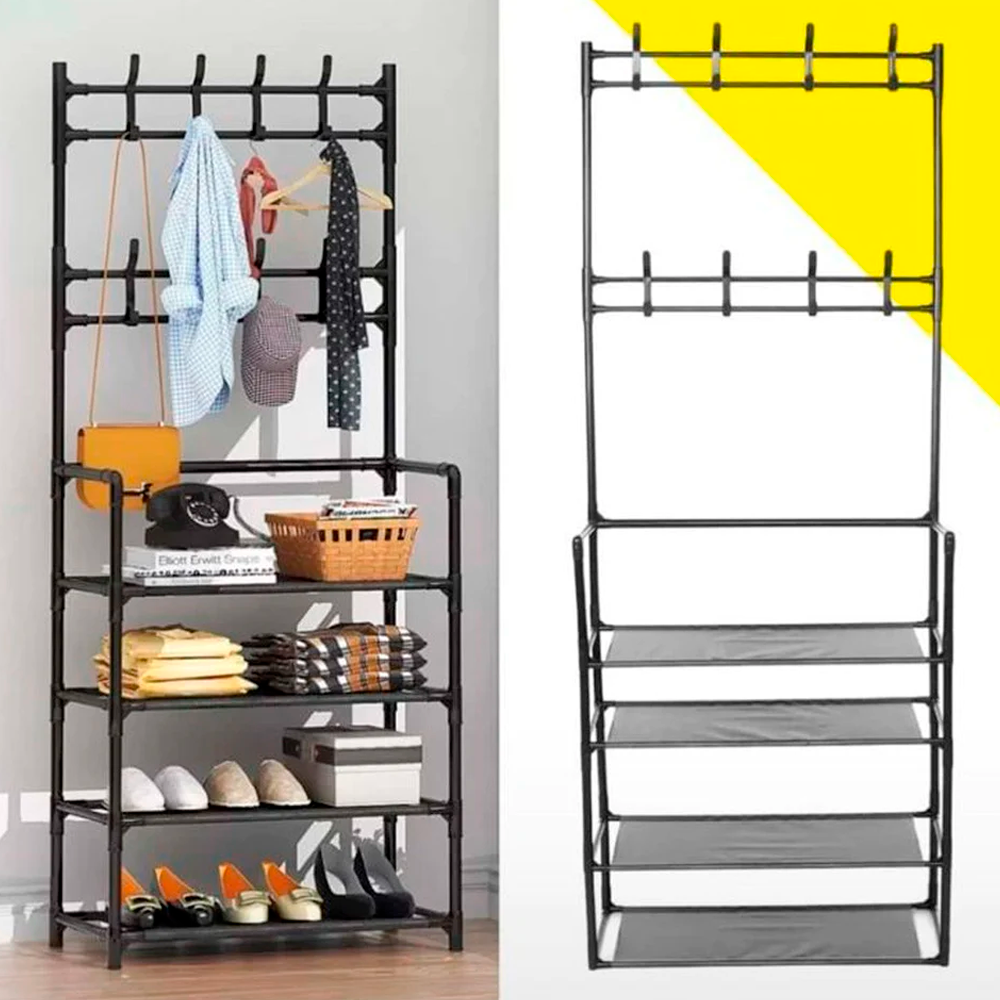 Miniatura 2 de organizador de zapatos + perchero