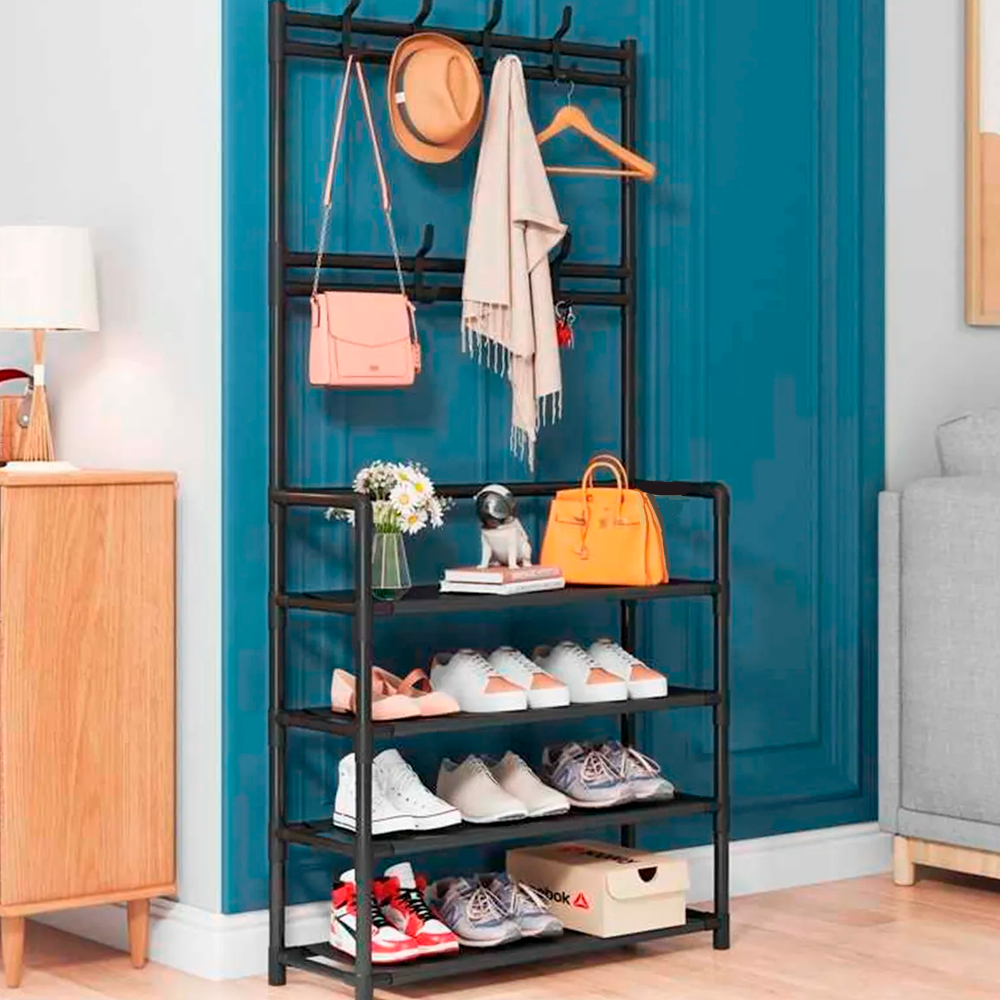 organizador de zapatos + perchero