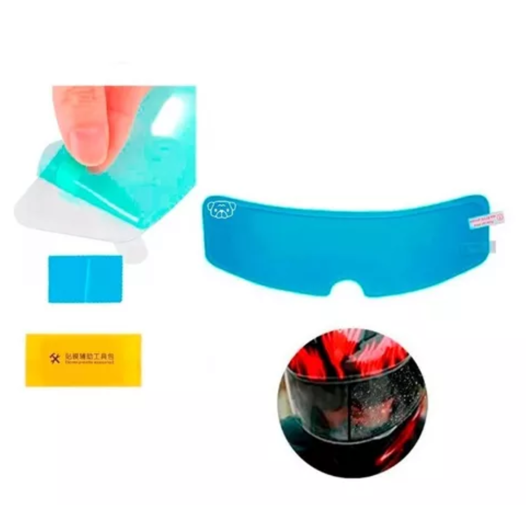 Miniatura 2 de Película Anti Lluvia para Cascos Moto