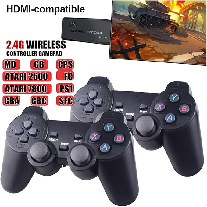 Miniatura 2 de CONSOLA INALAMBRICA GAME STICK LITE 2.4G