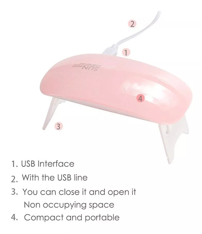 Miniatura 5 de Lámpara Mini de Uñas