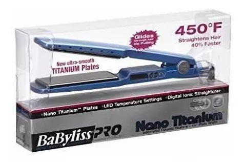 Plancha Nano titanium Ancha