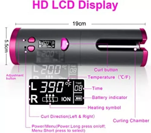 Miniatura 8 de Rizador Ondulador inalámbrico