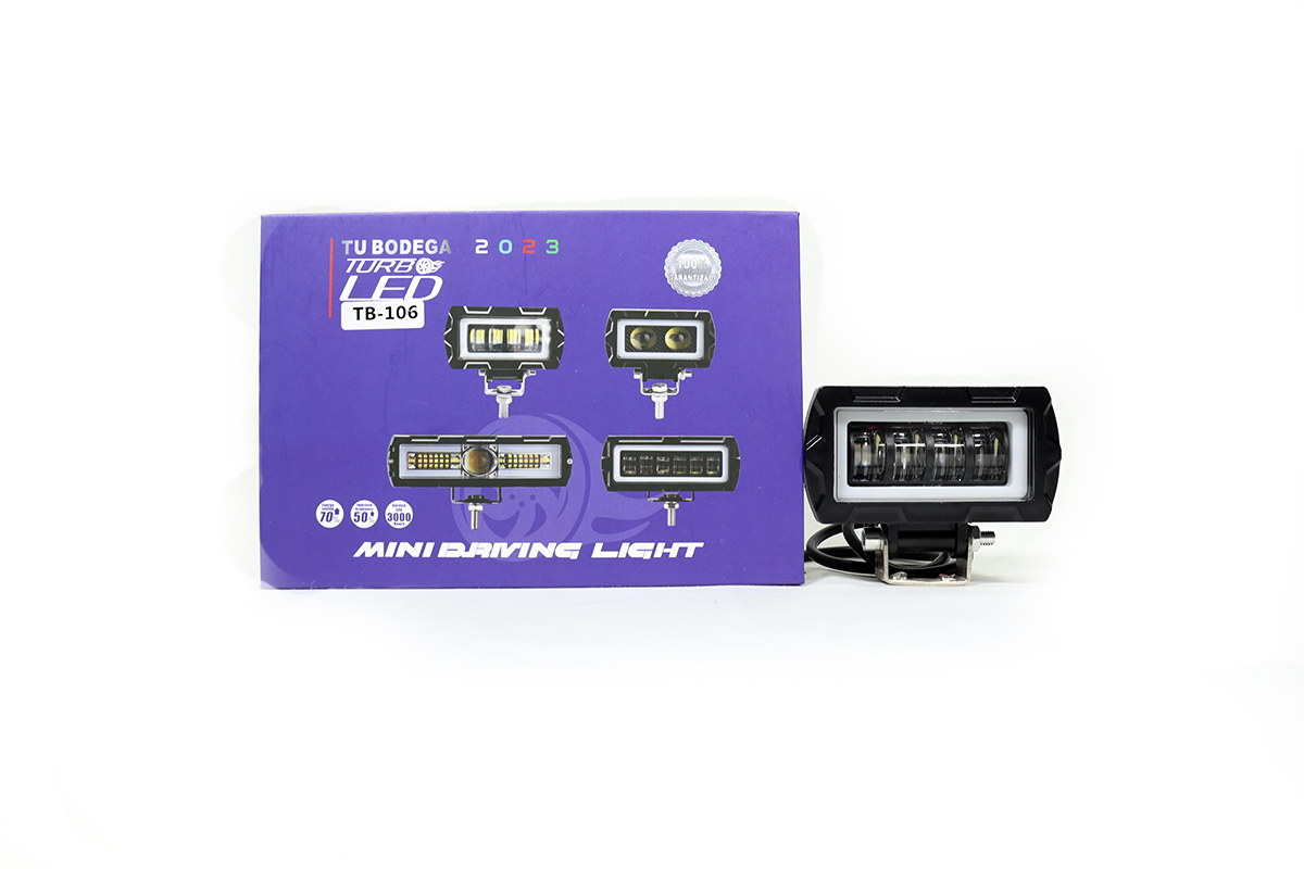 EXPLORADORA LED CON NEON Y LUPAS POR PAR