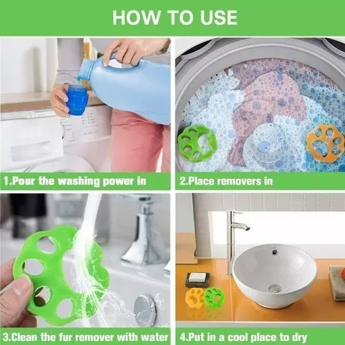 Pata Removedora De Pelo De Mascota Ropa