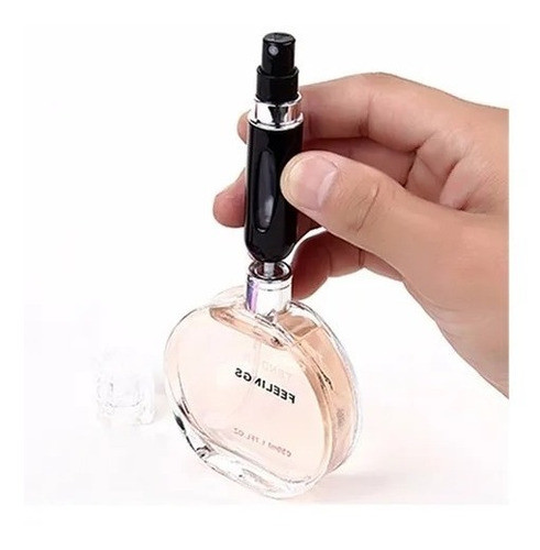 Atomizador  De Perfume Negro